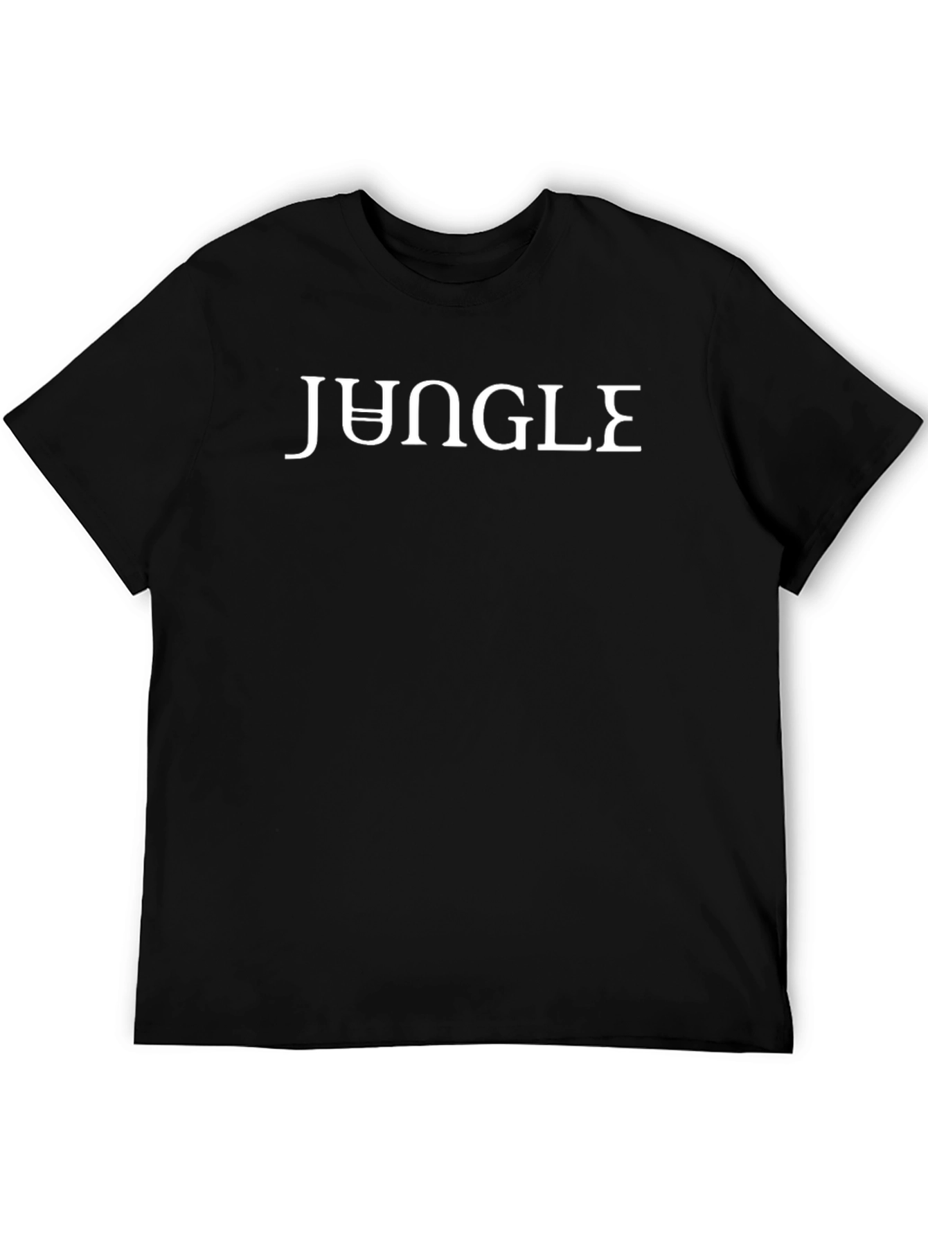 Jungle Tee - Cool Inverted Logo Soft Cotton T-Shirt
