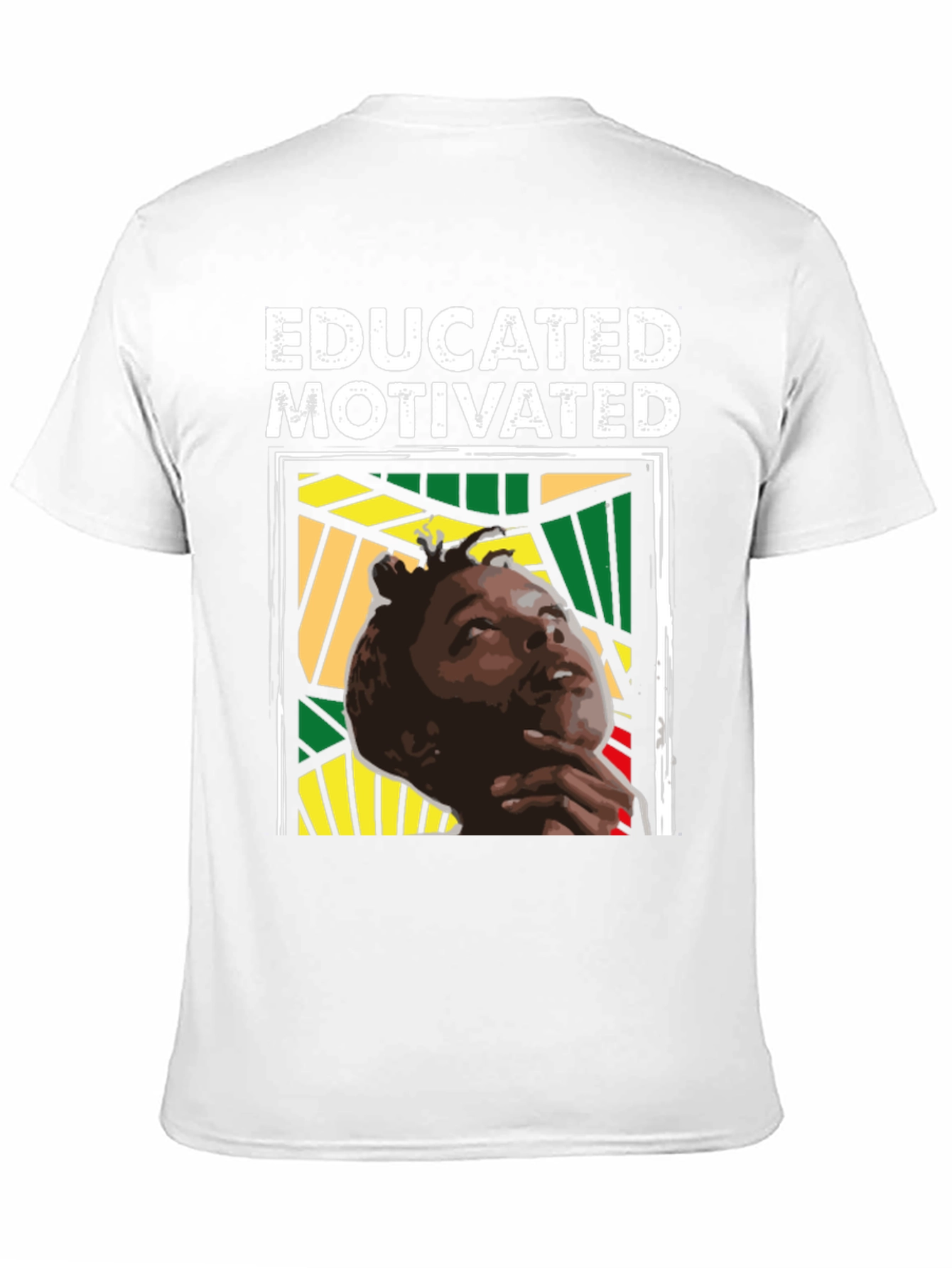Educated Motivated Graphic Tee - Black