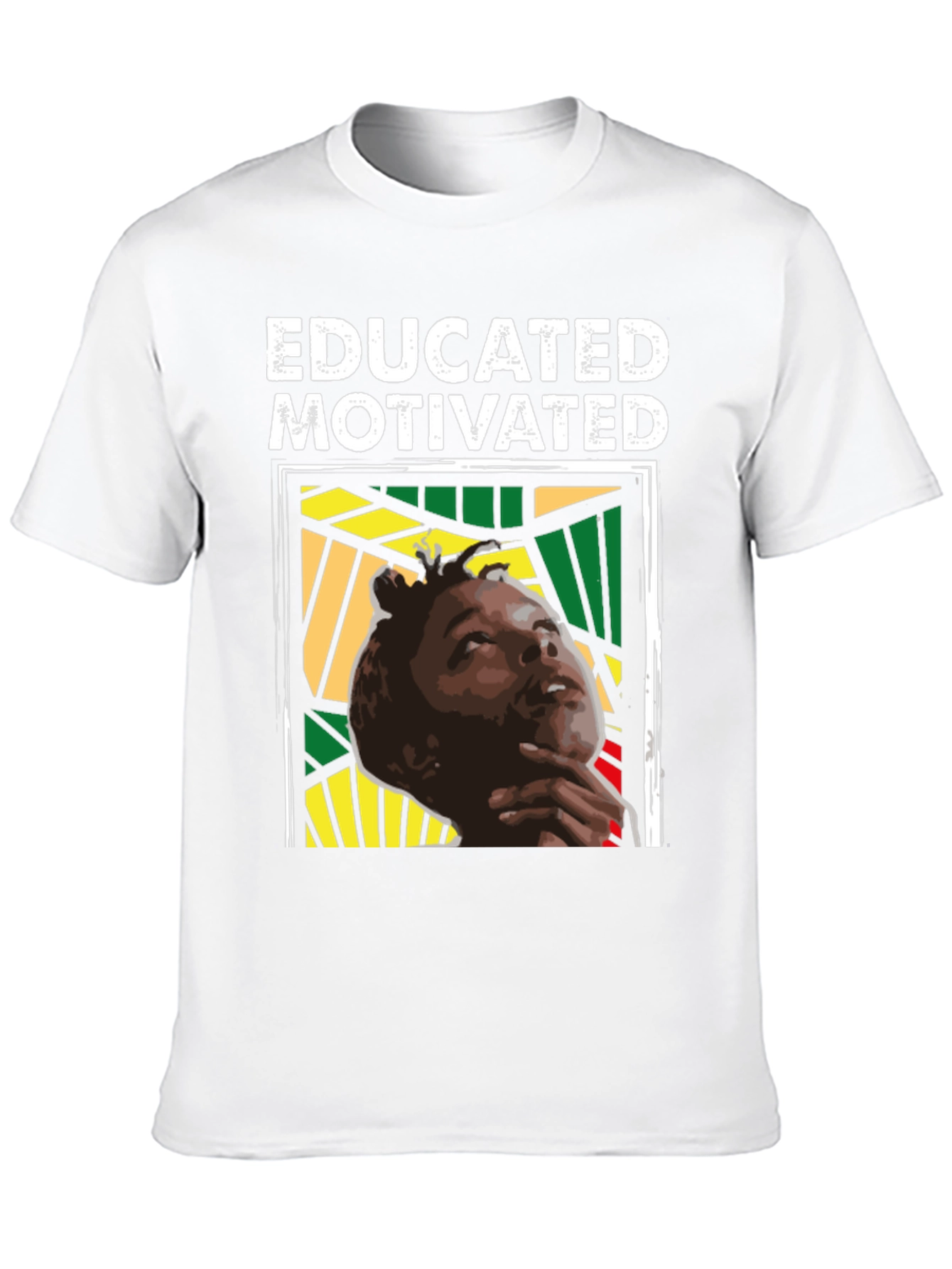 Educated Motivated Graphic Tee - Black