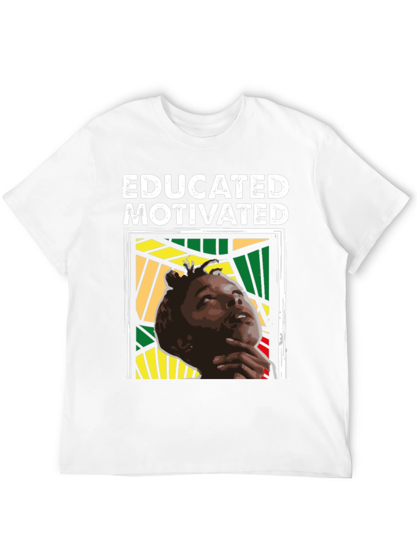 Educated Motivated Graphic Tee - Black