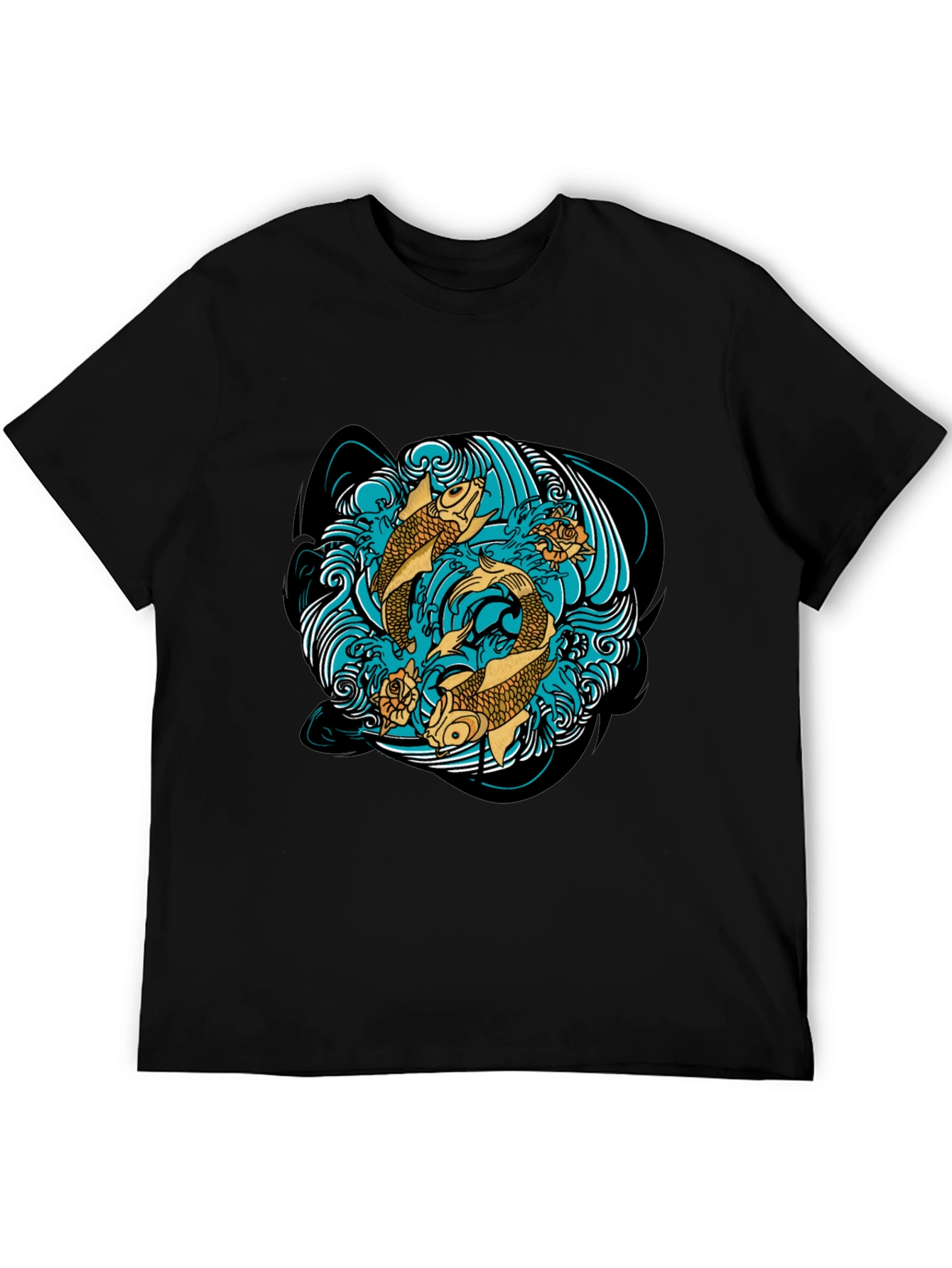 Koi Fish T-Shirt Graphic Design