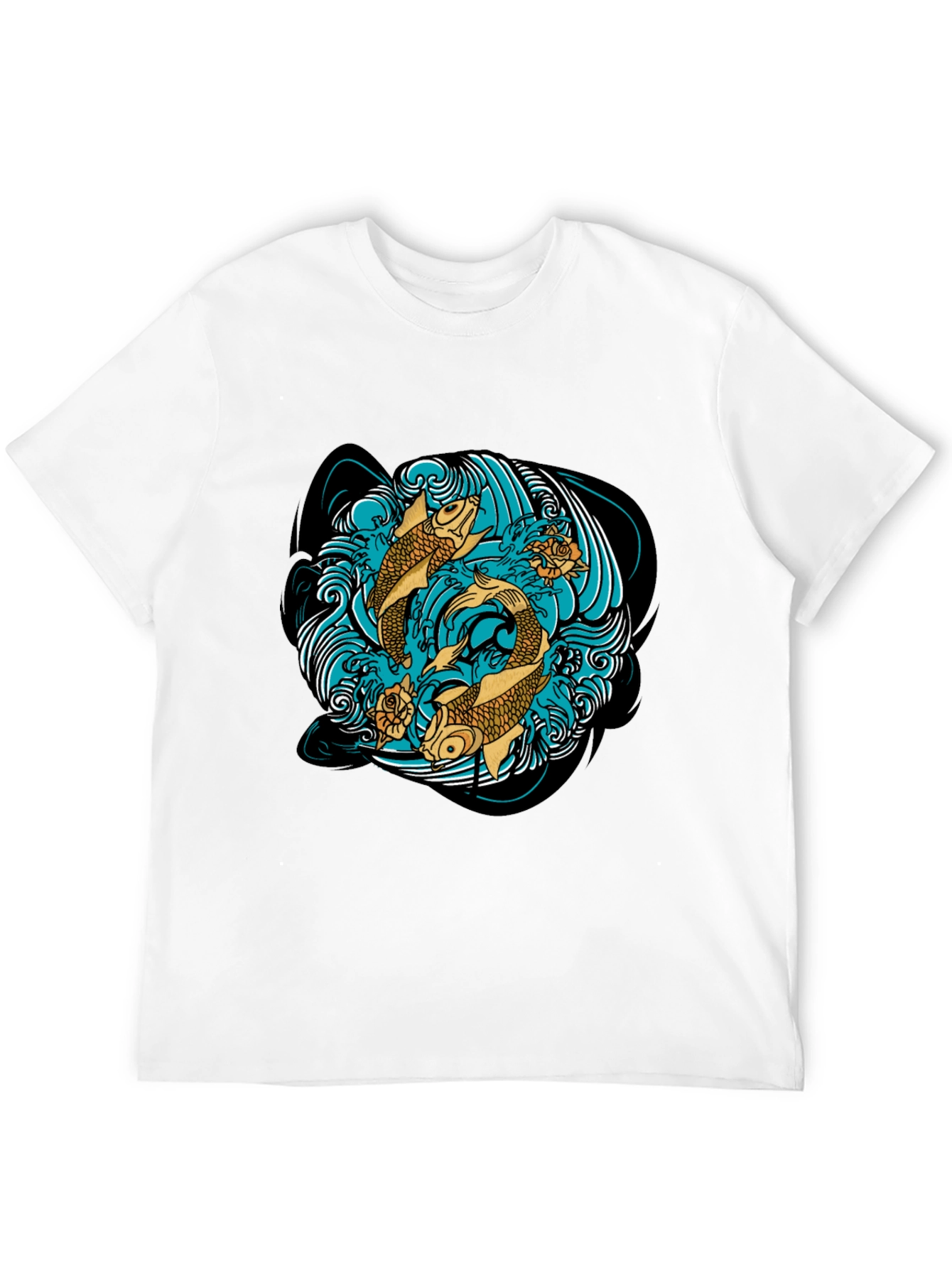 Koi Fish T-Shirt Graphic Design