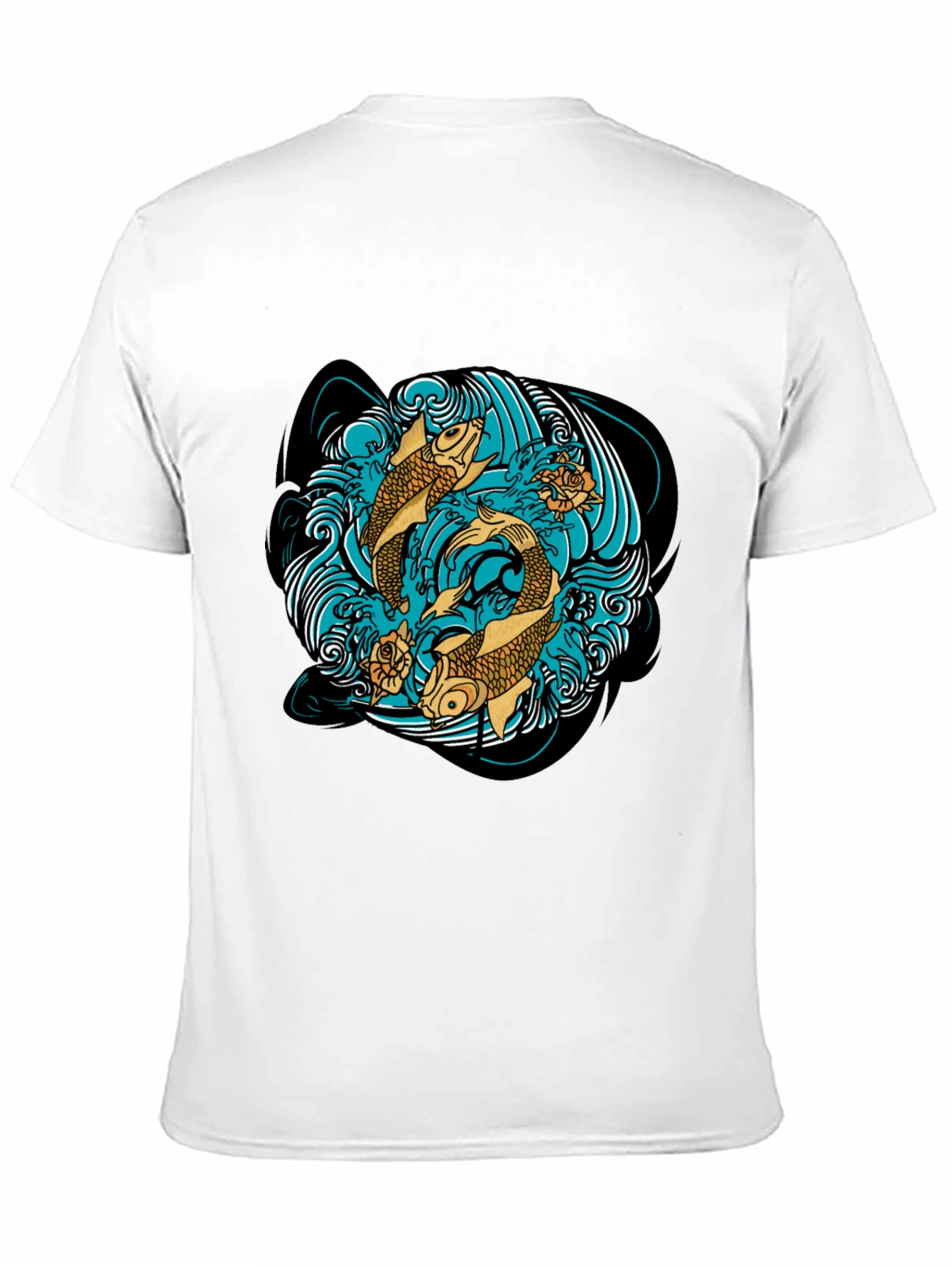 Koi Fish T-Shirt Graphic Design