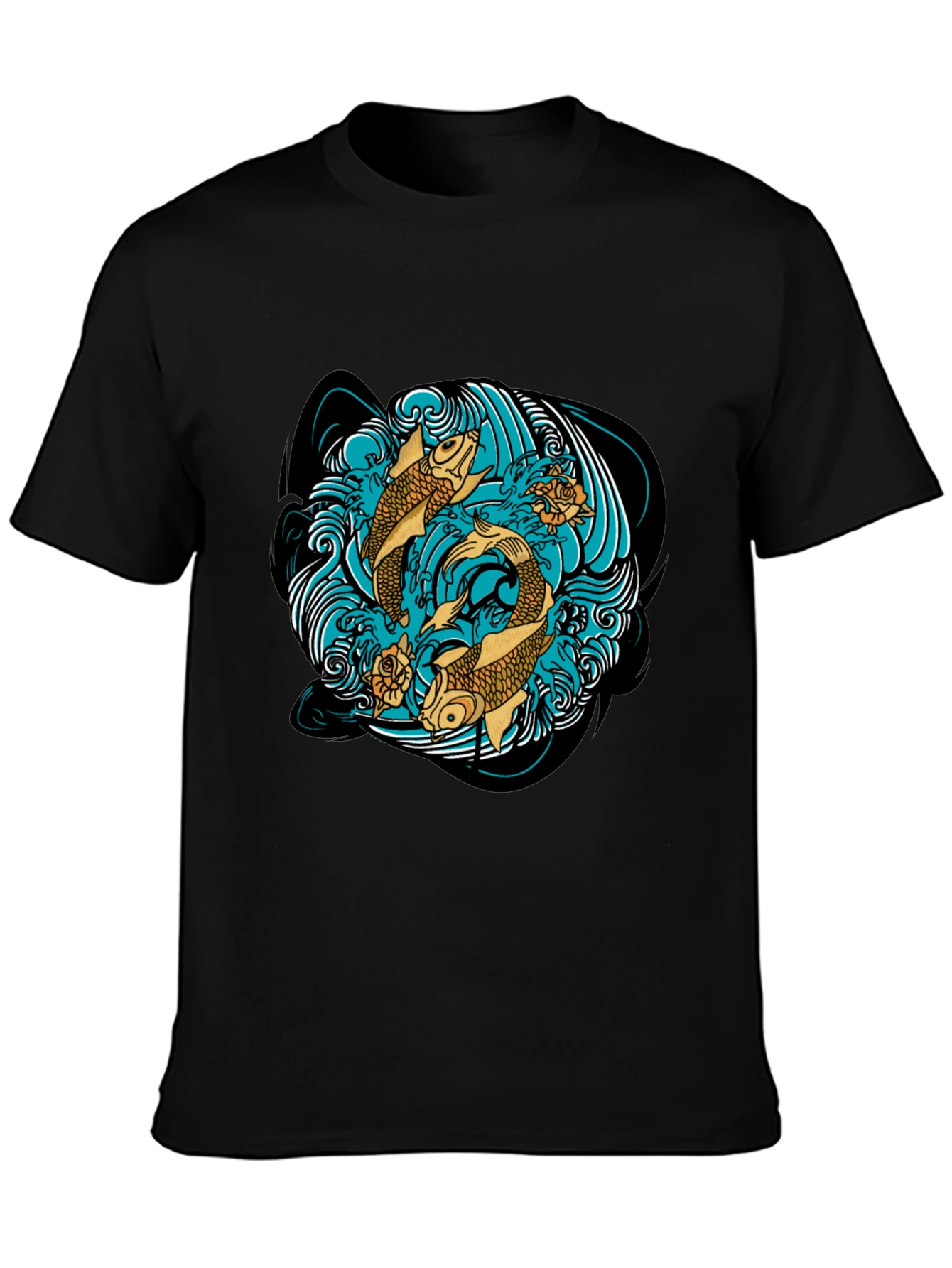 Koi Fish T-Shirt Graphic Design