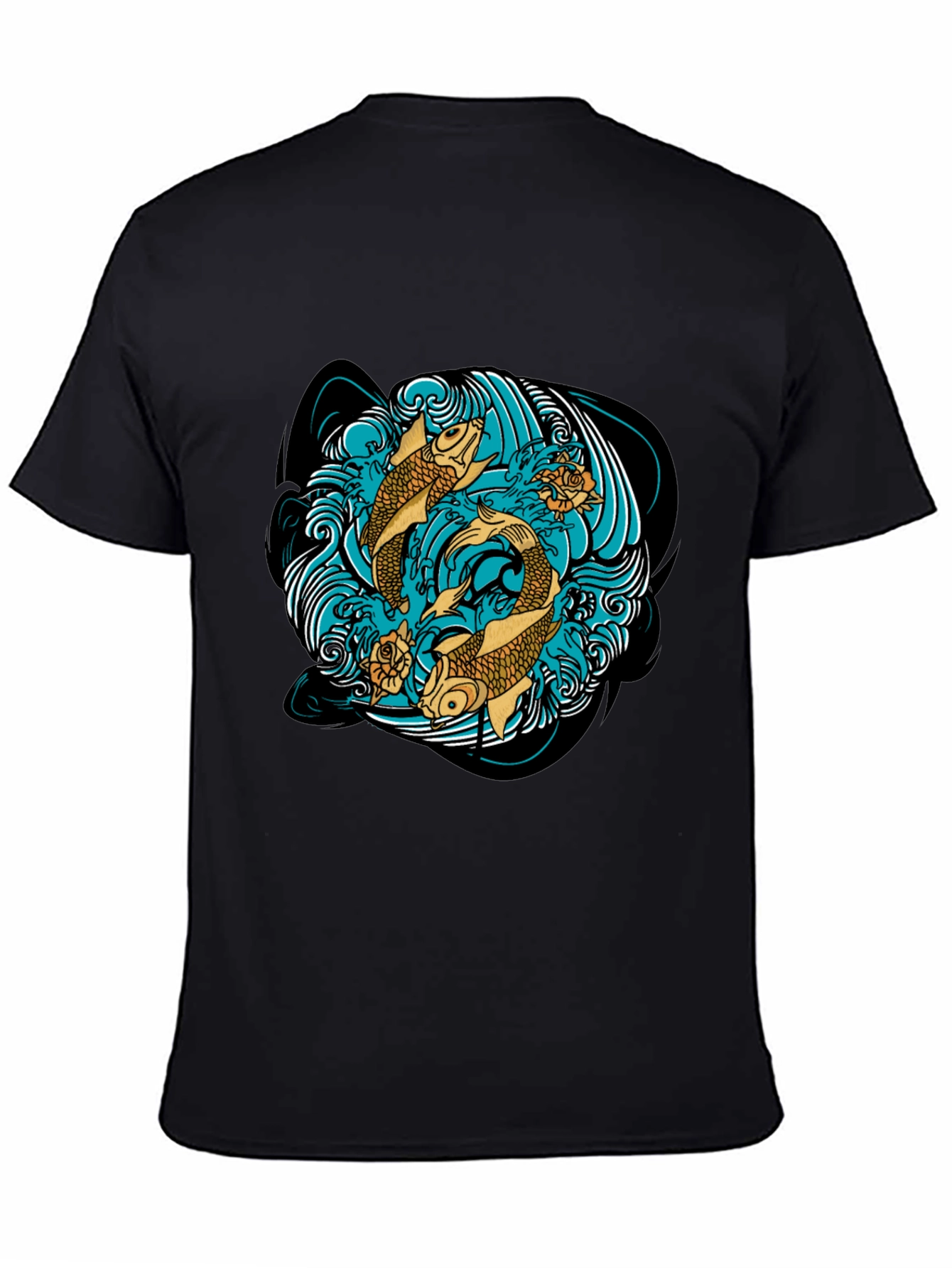Koi Fish T-Shirt Graphic Design