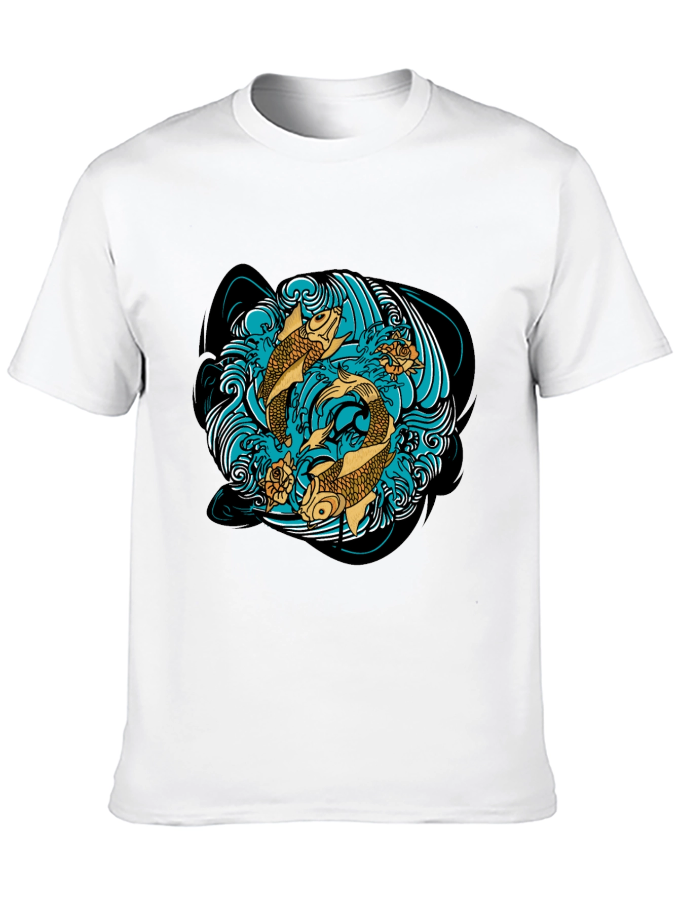 Koi Fish T-Shirt Graphic Design