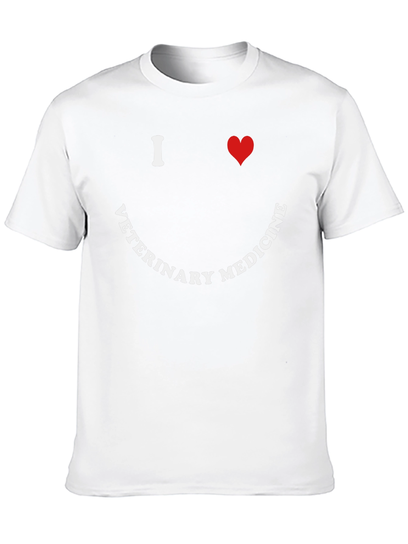 I Love Veterinary Medicine Graphic T-Shirt