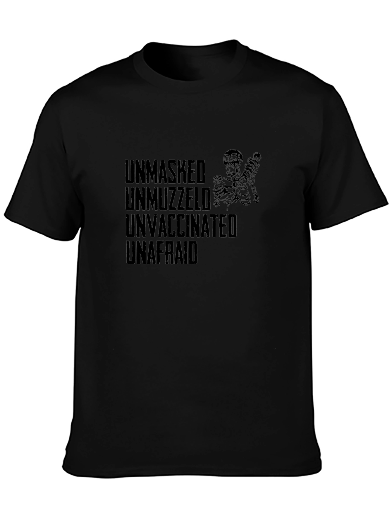 Unmasked Unvaxxed Graphic Tee