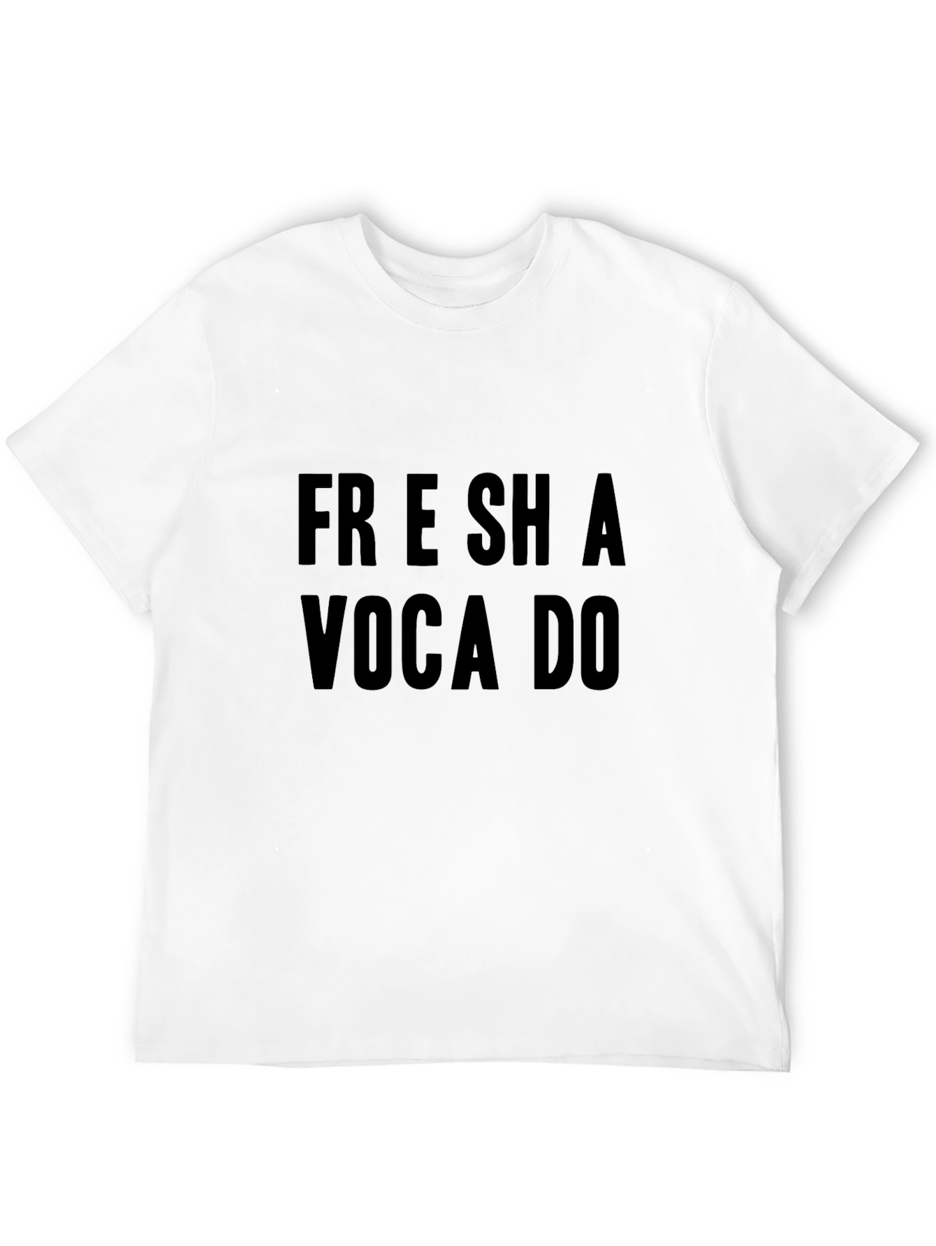 Fresh Avocado Graphic Tee - Unisex Black T-Shirt
