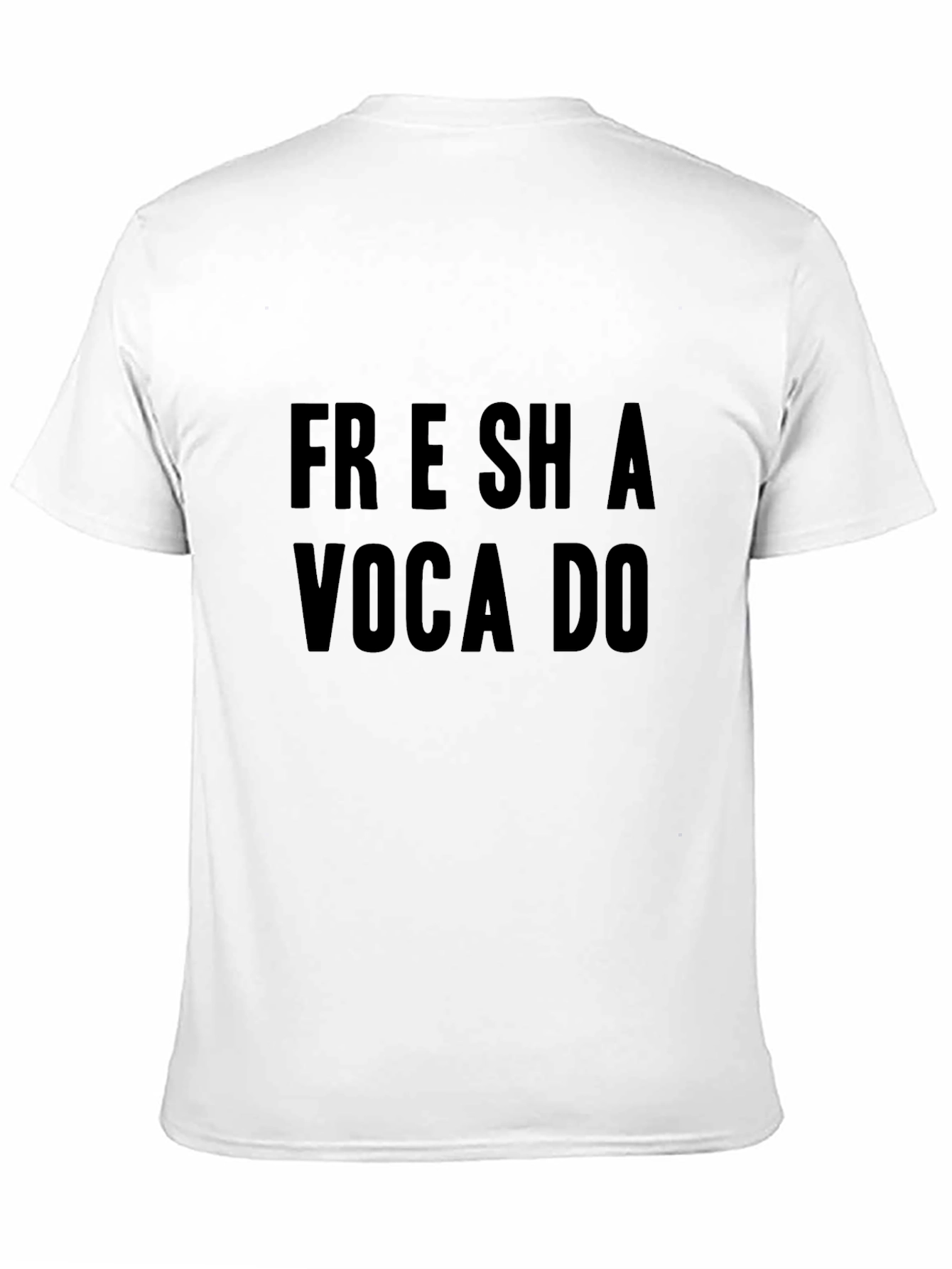 Fresh Avocado Graphic Tee - Unisex Black T-Shirt