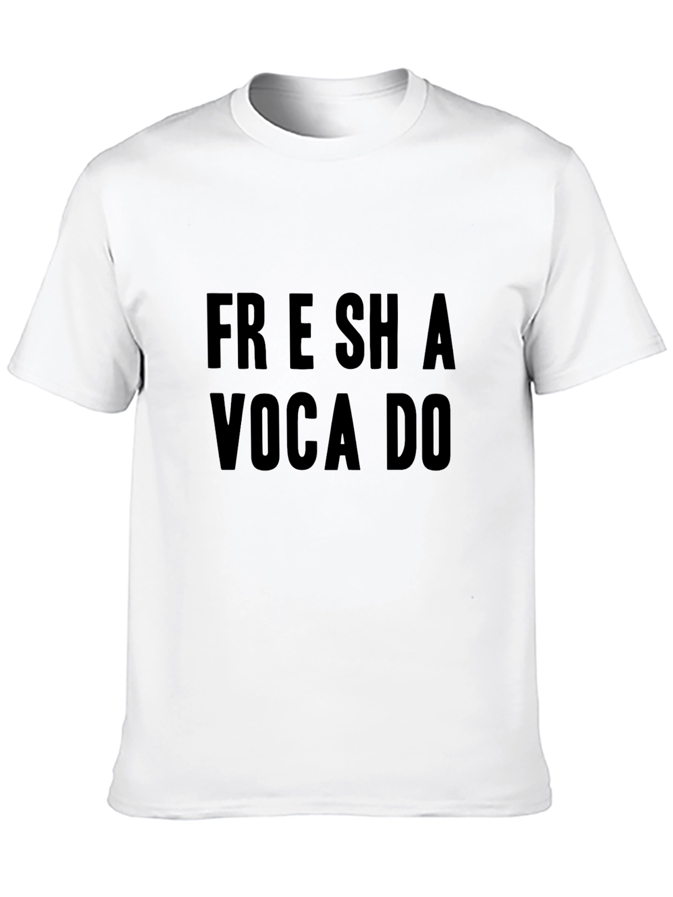 Fresh Avocado Graphic Tee - Unisex Black T-Shirt