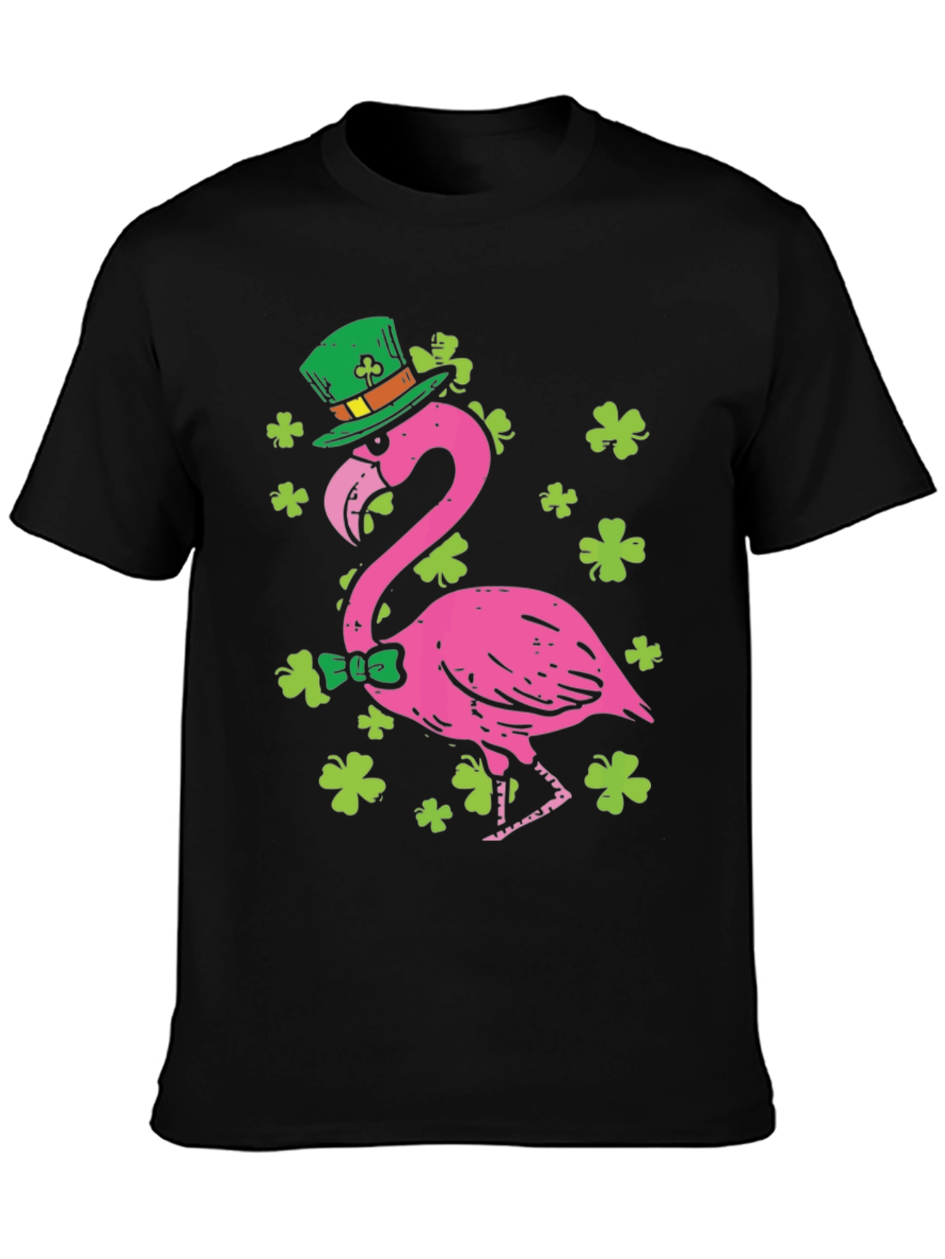 St. Patricks Day Flamingo T-Shirt