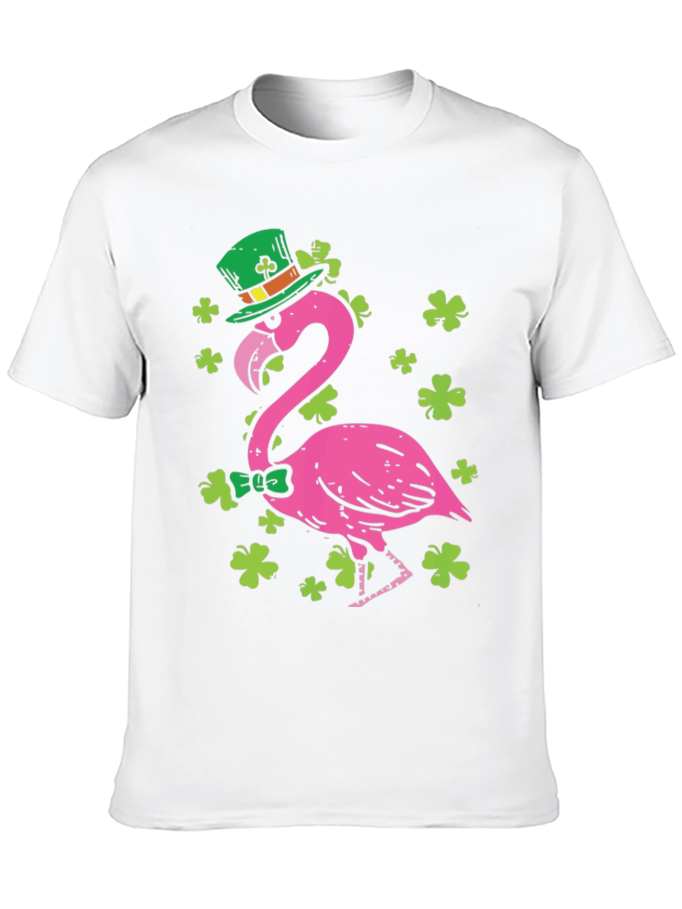 St. Patricks Day Flamingo T-Shirt