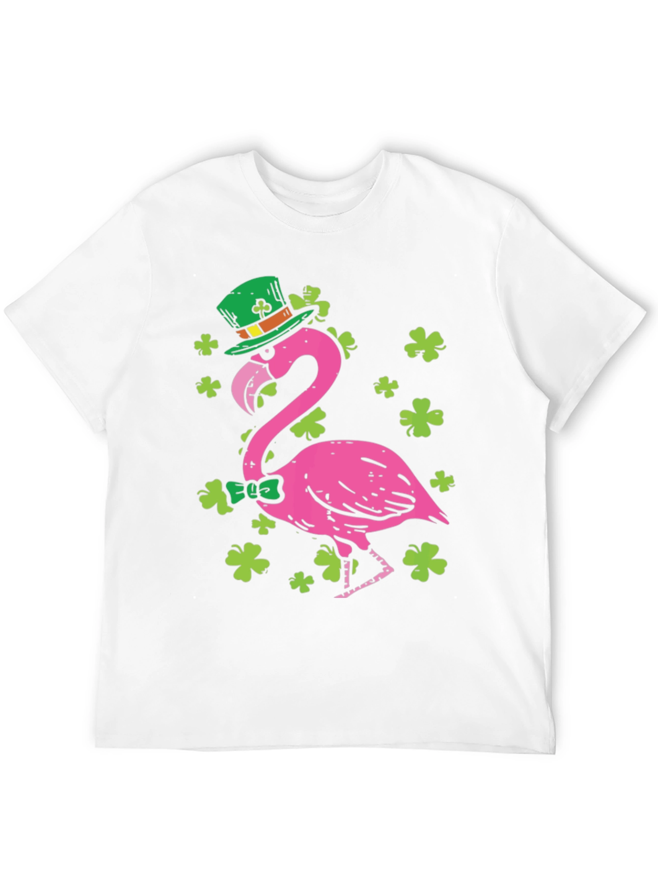 St. Patricks Day Flamingo T-Shirt