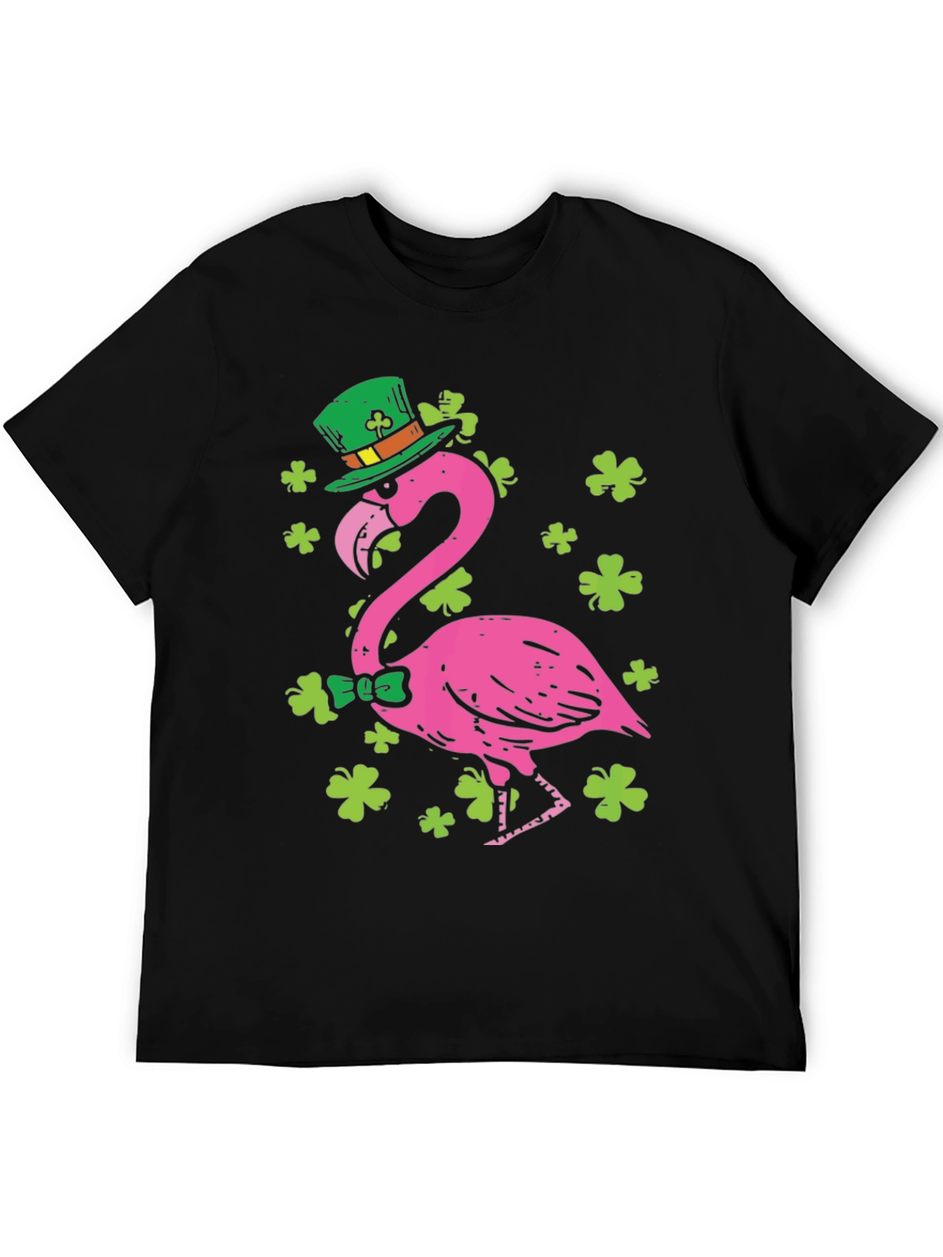 St. Patricks Day Flamingo T-Shirt