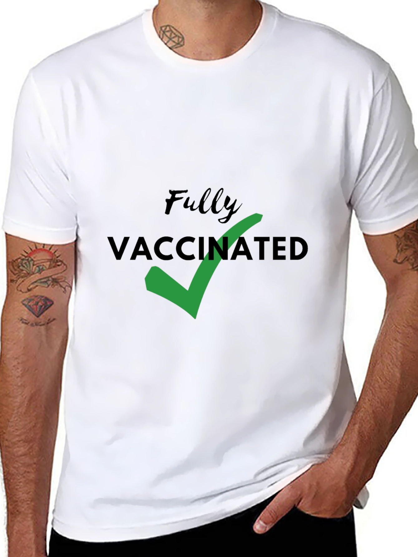 Fully Vaccinated Tee - Show Your Status!
