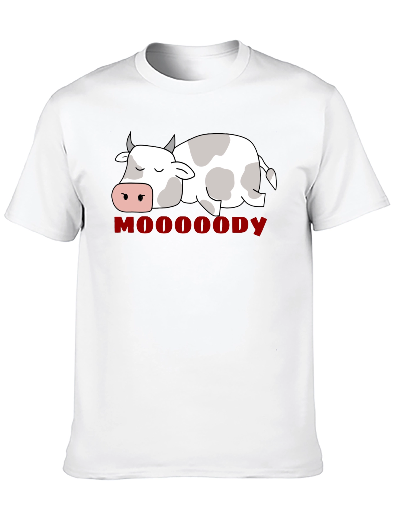 Mooody Cow Graphic T-Shirt - Relaxed Fit