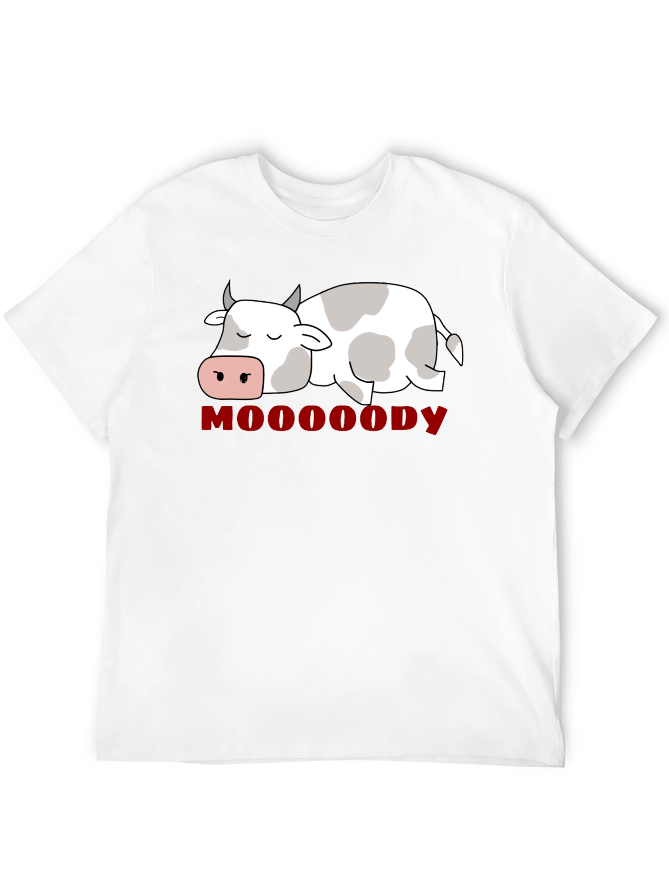 Mooody Cow Graphic T-Shirt - Relaxed Fit