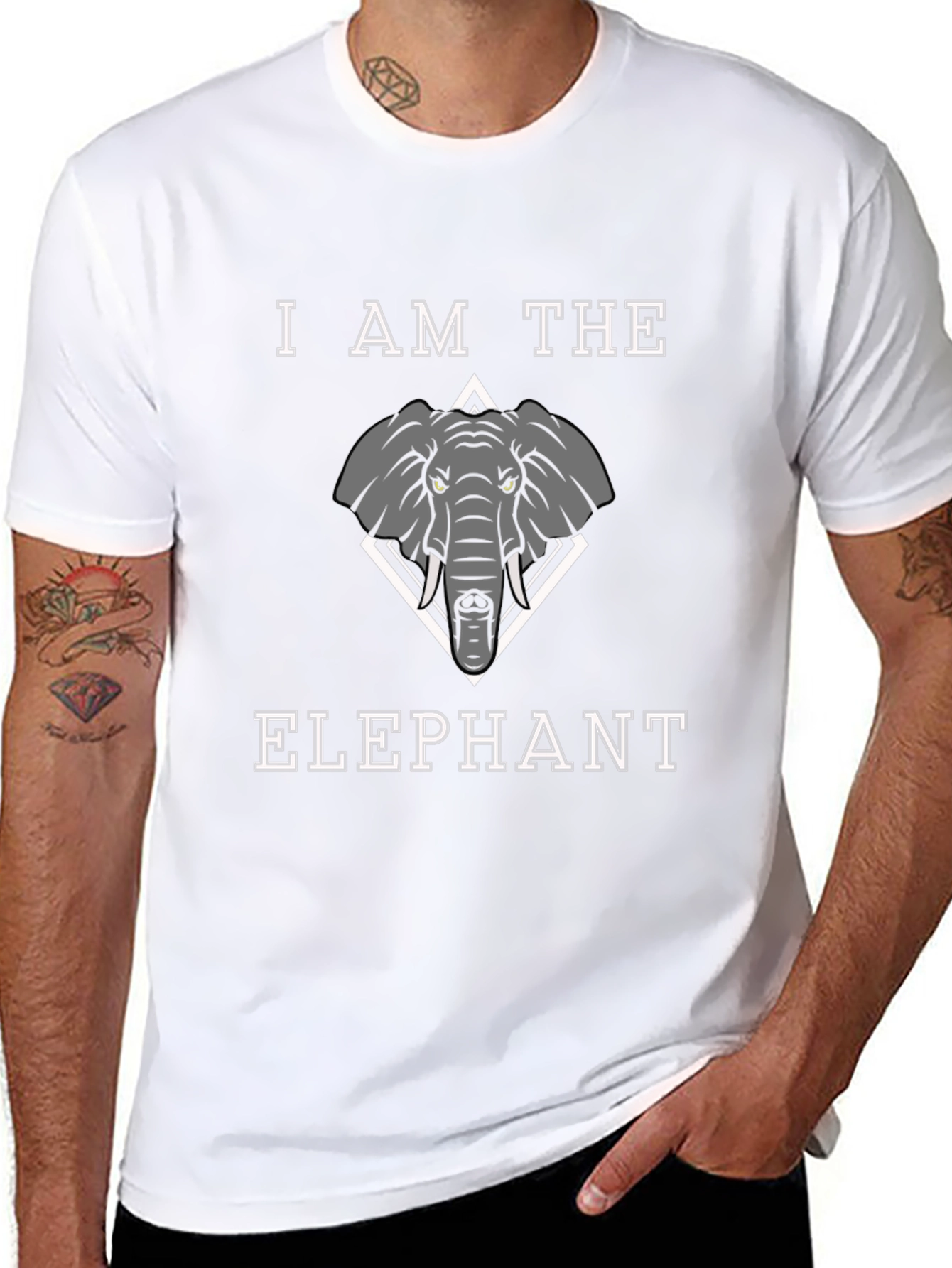 I Am The Elephant T-Shirt - Stylish Graphic Tee