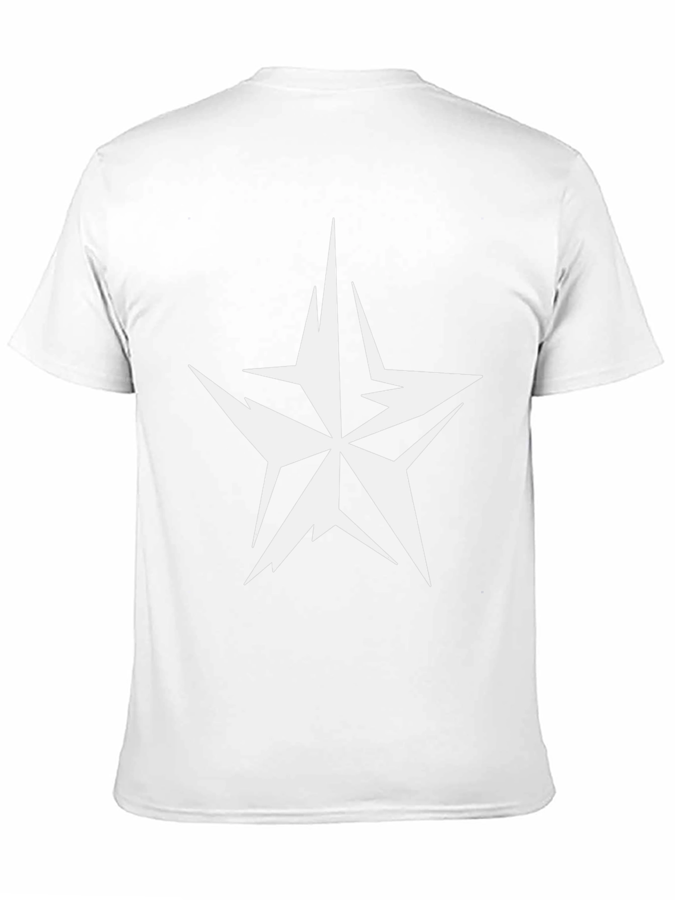 Star Graphic Mens Black T-Shirt