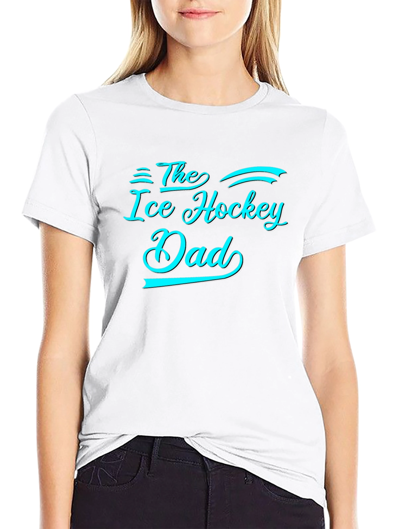 The Ice Hockey Dad Graphic Tee