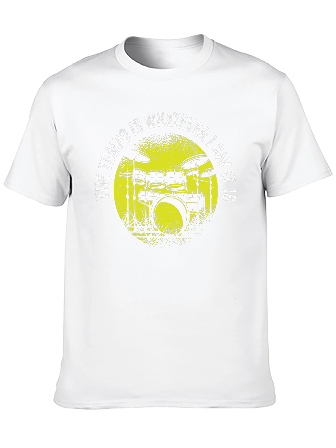 Drummer Tempo T-Shirt - Funny Music Shirt