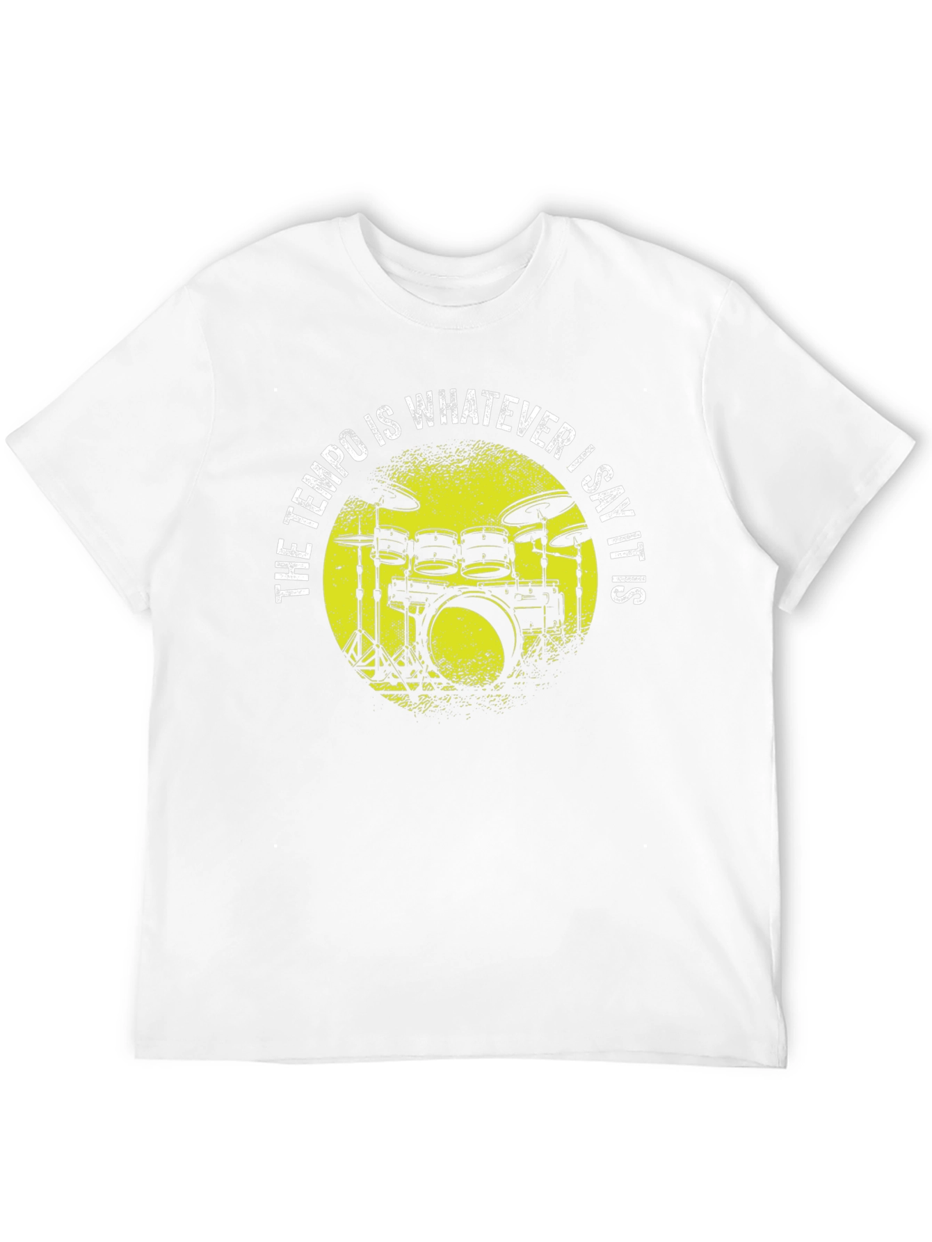 Drummer Tempo T-Shirt - Funny Music Shirt