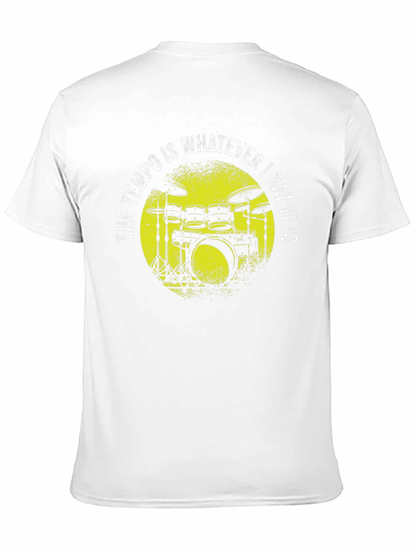 Drummer Tempo T-Shirt - Funny Music Shirt