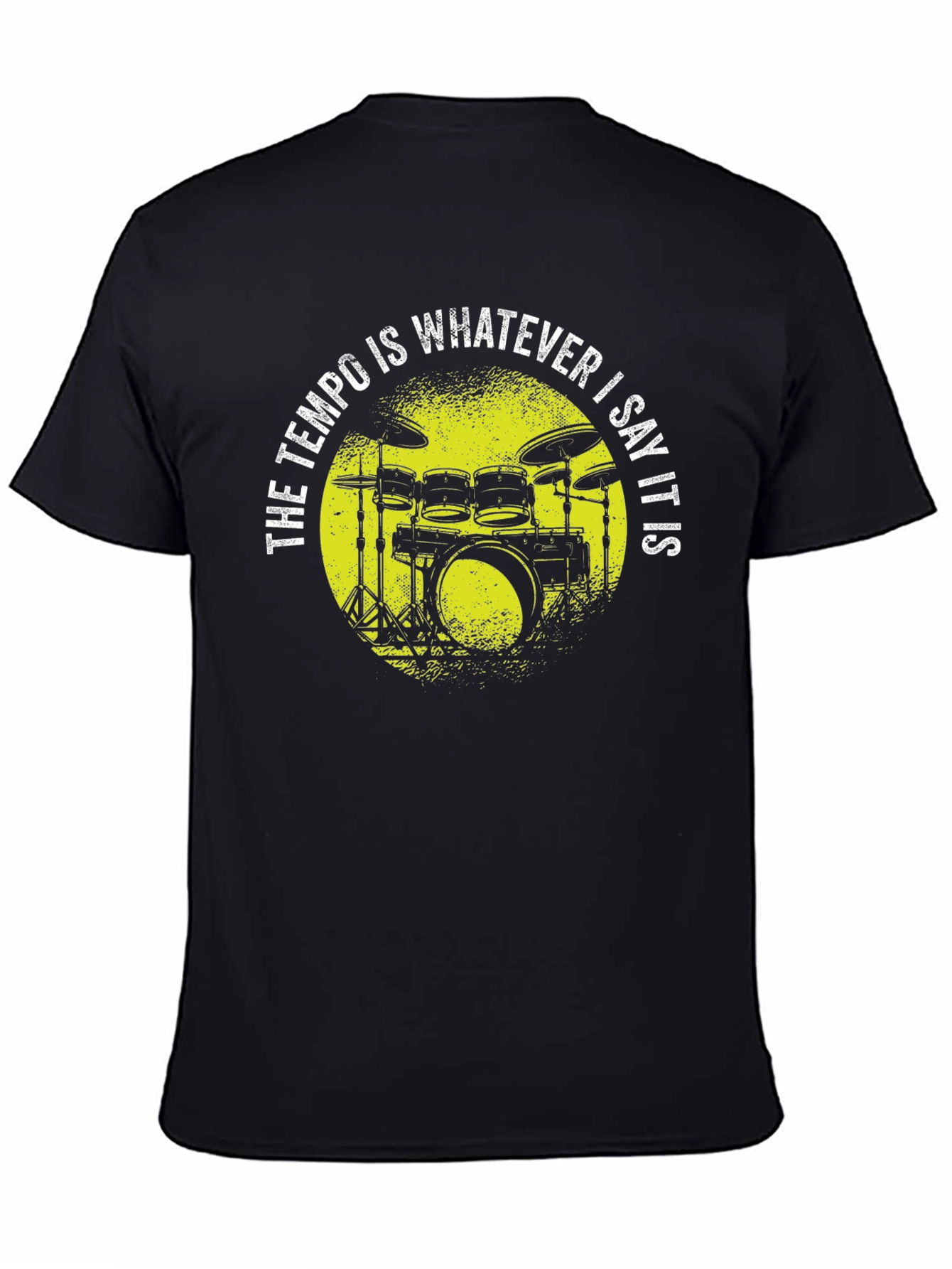 Drummer Tempo T-Shirt - Funny Music Shirt