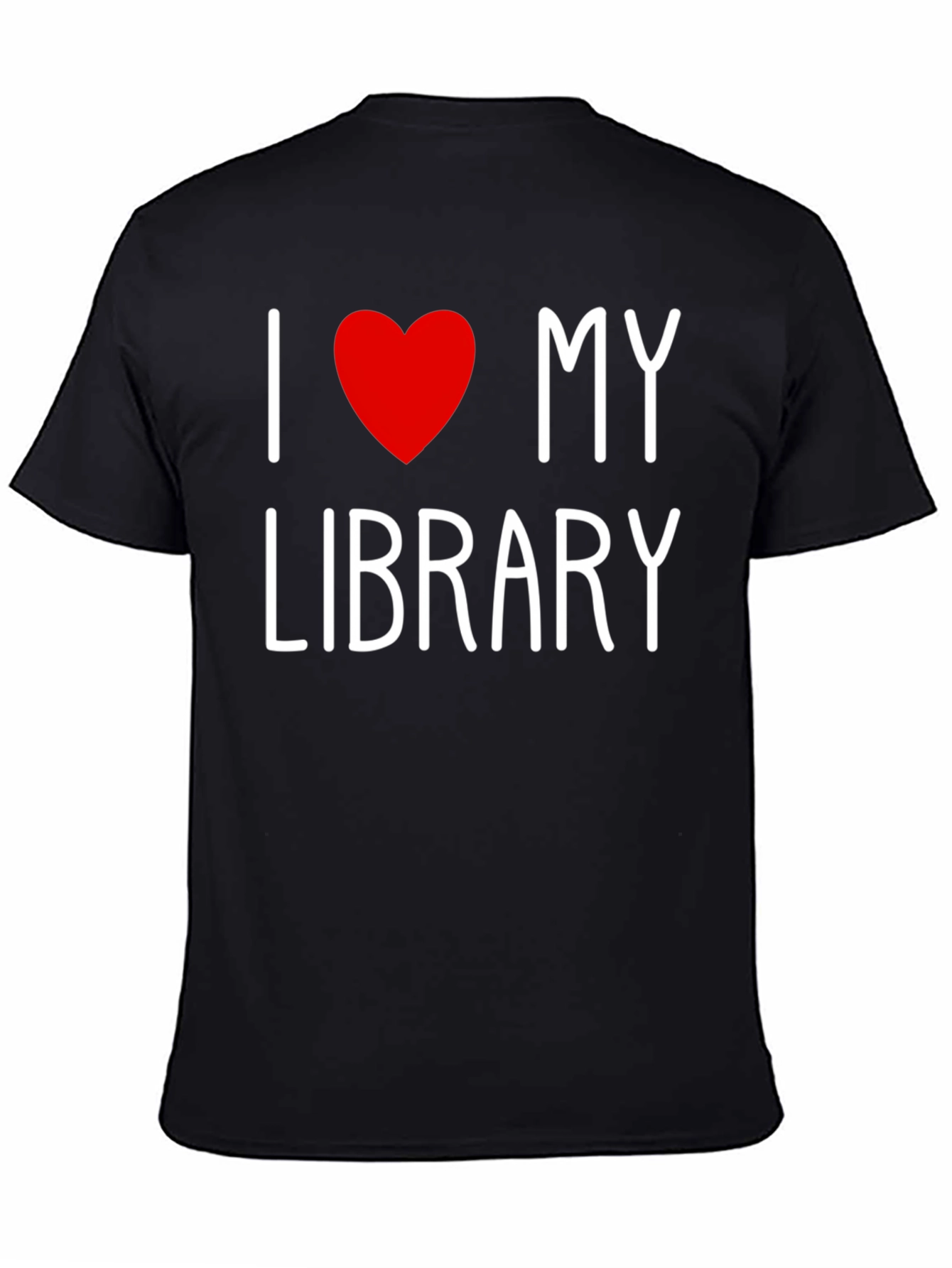 I Love My Library T-Shirt - Book Lover Tee