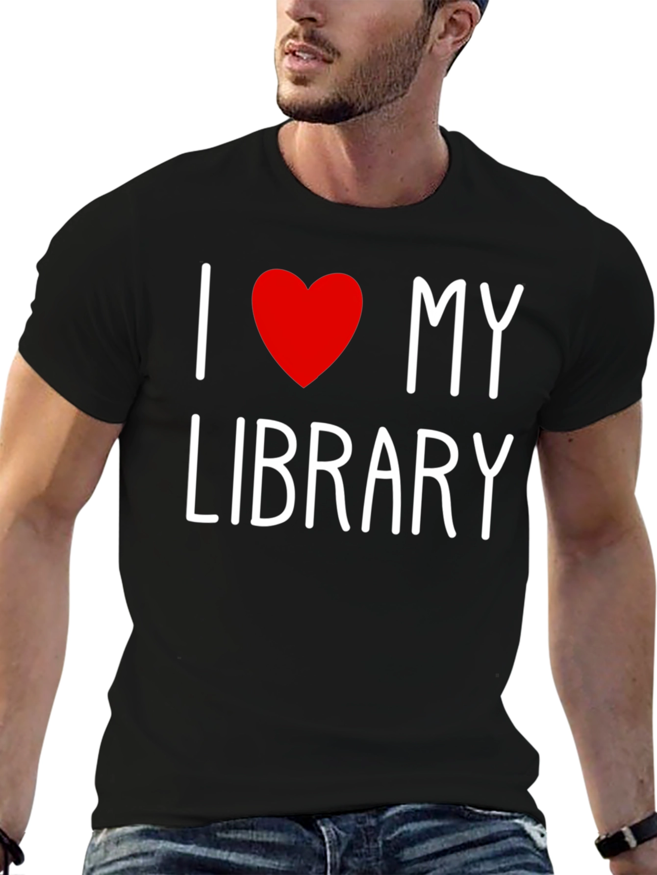 I Love My Library T-Shirt - Book Lover Tee