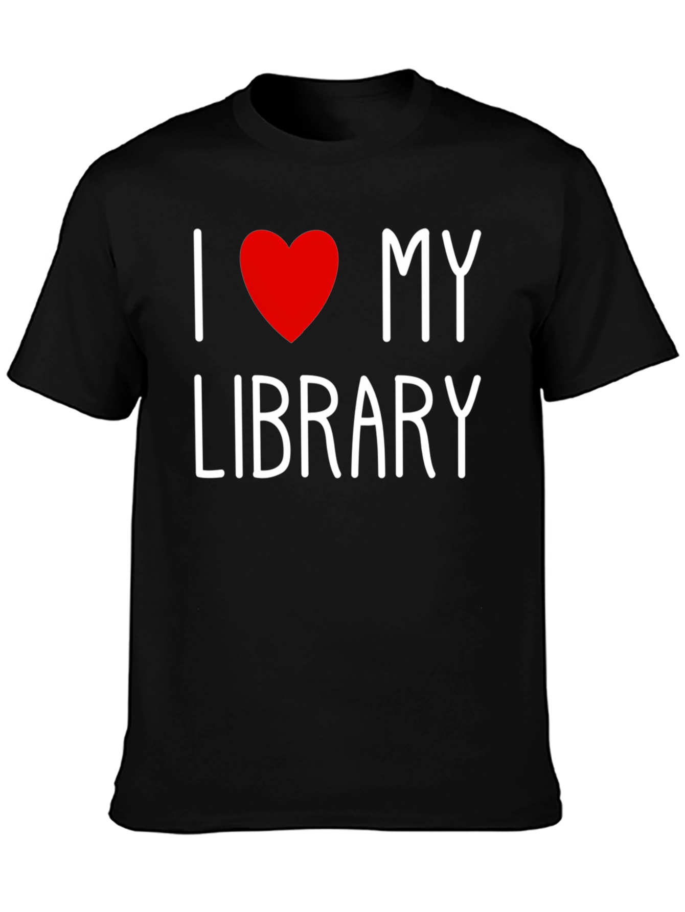 I Love My Library T-Shirt - Book Lover Tee