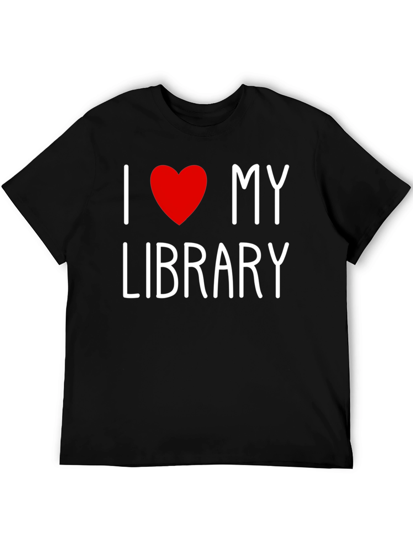 I Love My Library T-Shirt - Book Lover Tee