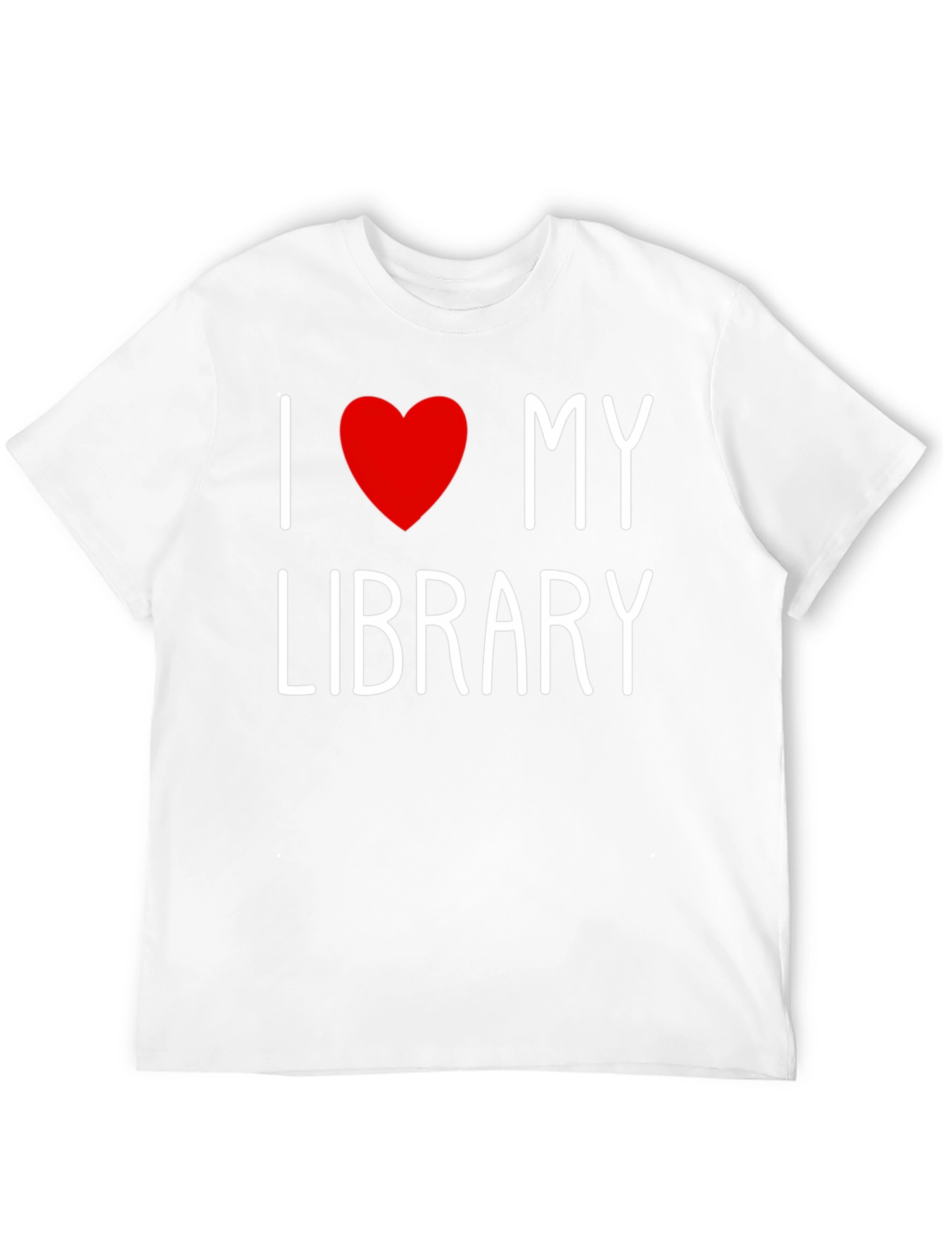 I Love My Library T-Shirt - Book Lover Tee