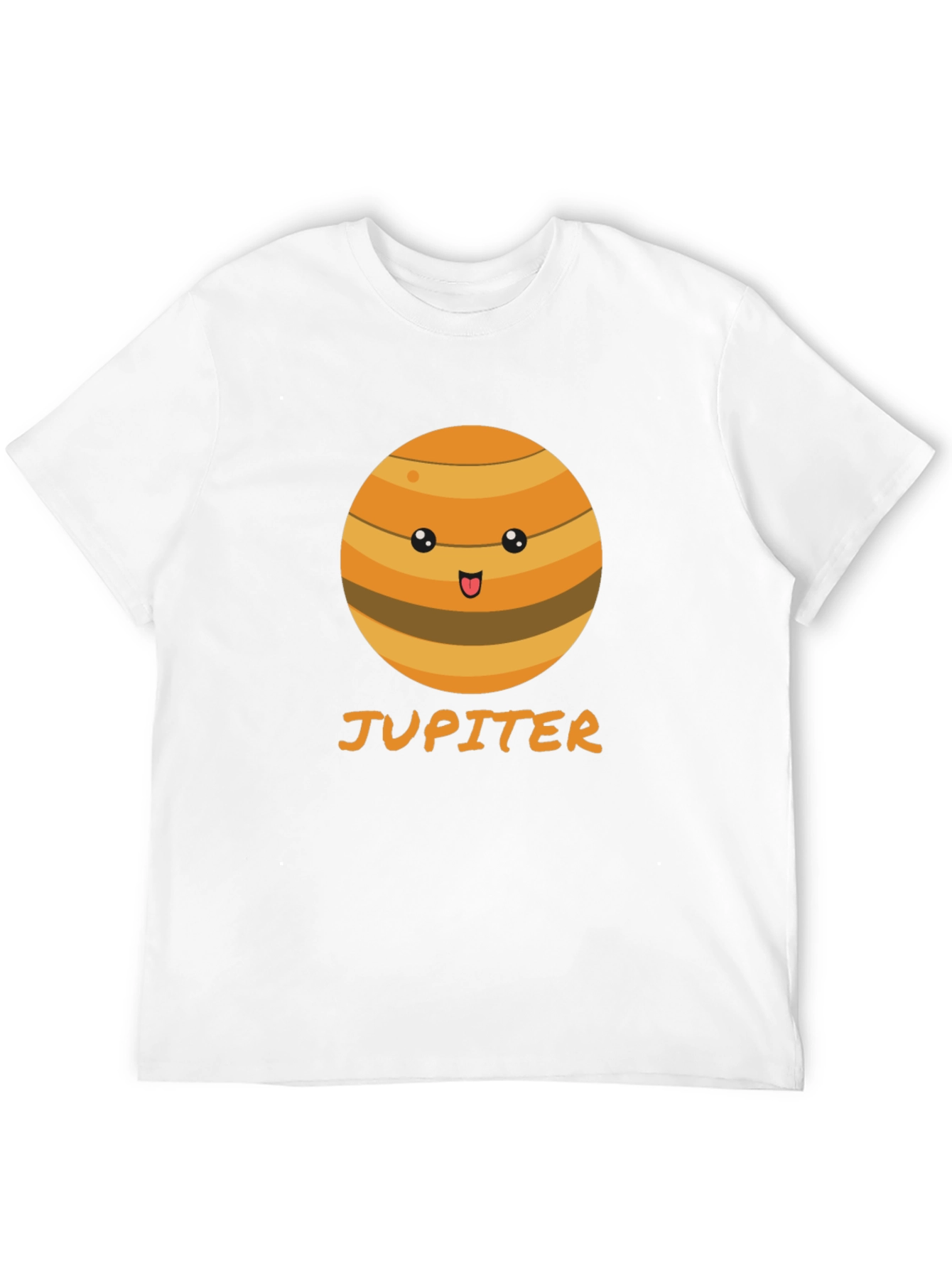 Cute Jupiter Planet Graphic Tee - Astronomy T-Shirt