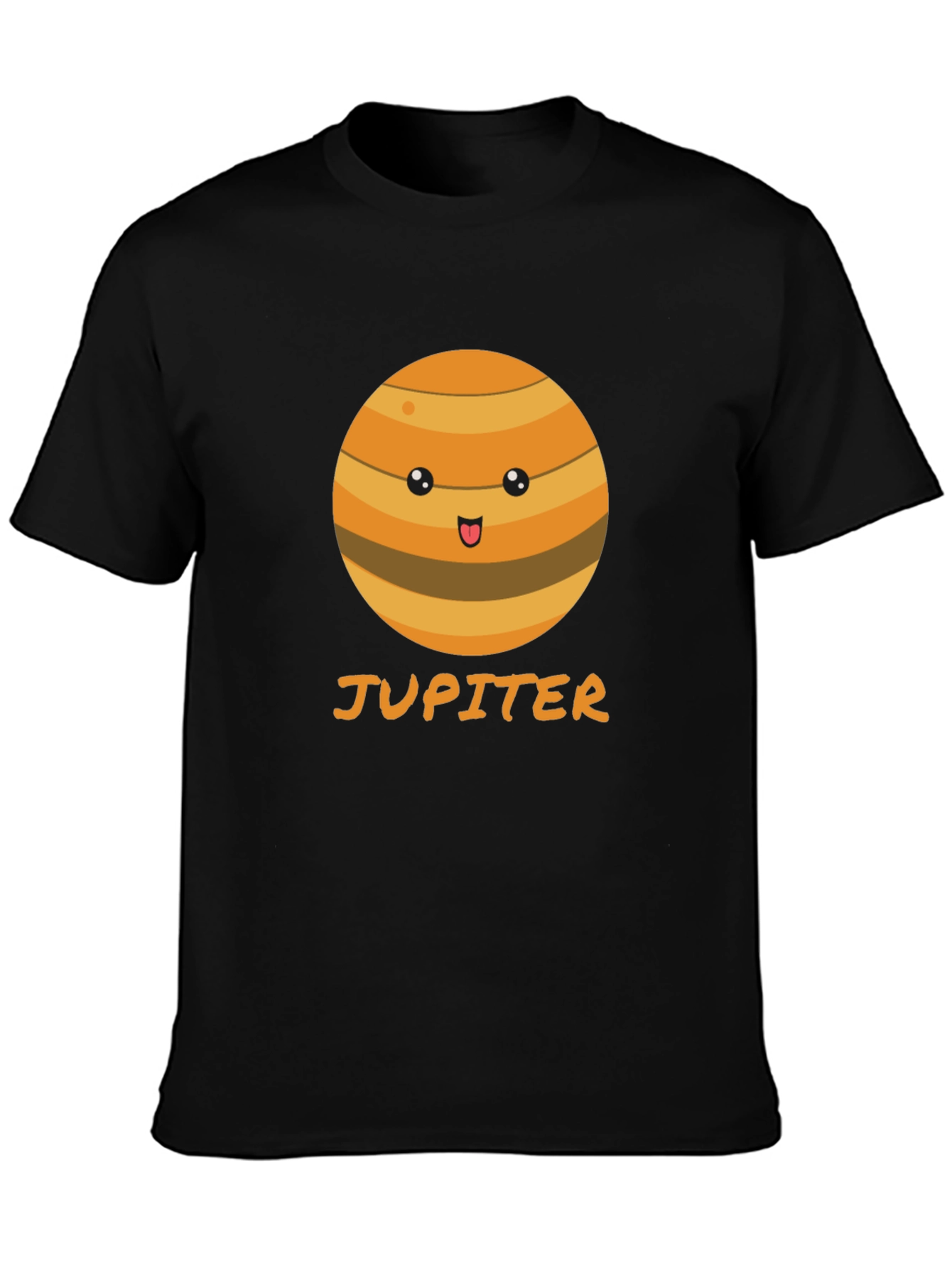 Cute Jupiter Planet Graphic Tee - Astronomy T-Shirt