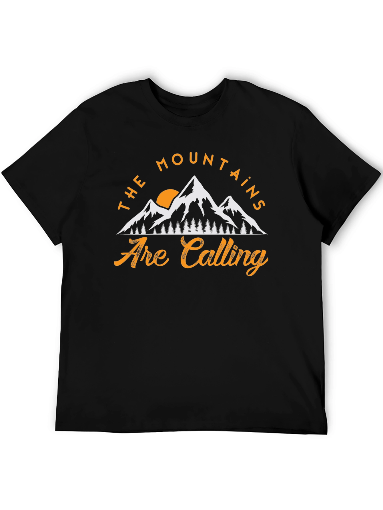 Mountains Are Calling Graphic Tee - Adventure Awaits!