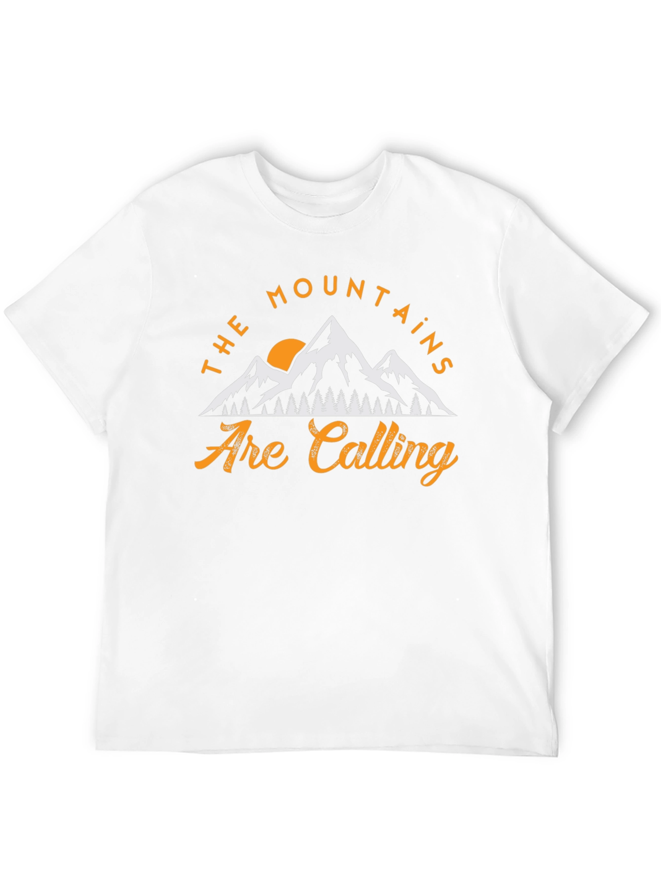 Mountains Are Calling Graphic Tee - Adventure Awaits!