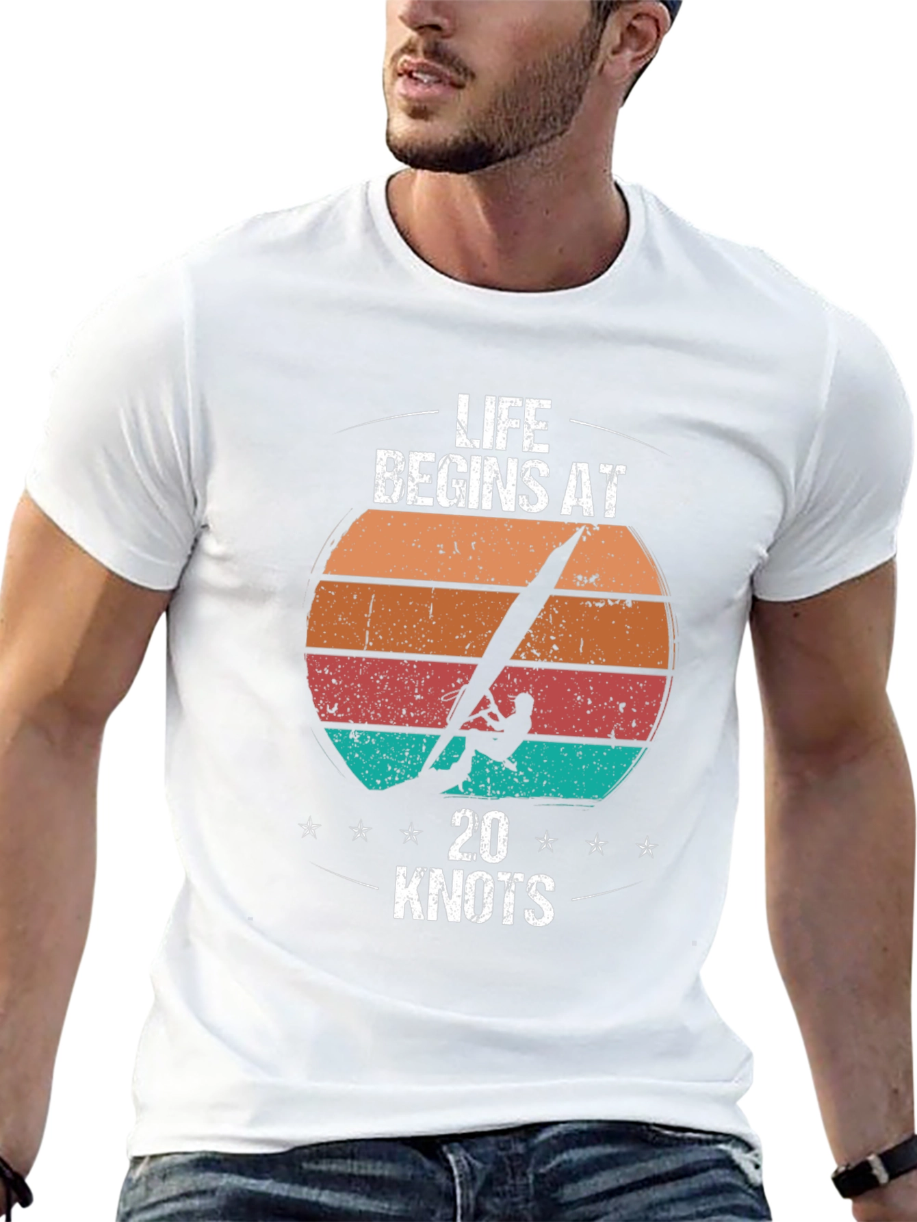 Life Begins At 20 Knots T-Shirt