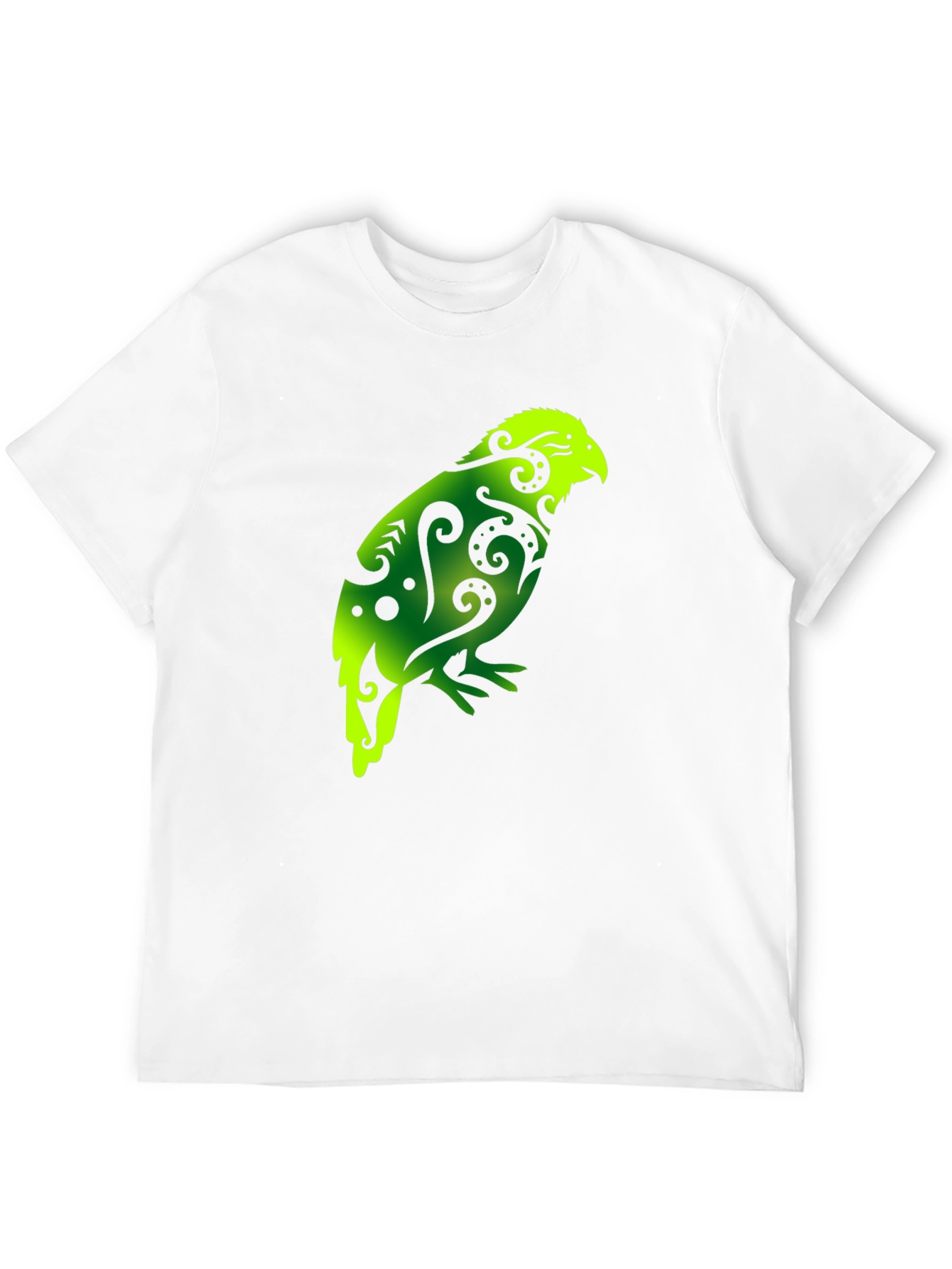 Maori Bird T-Shirt - Black
