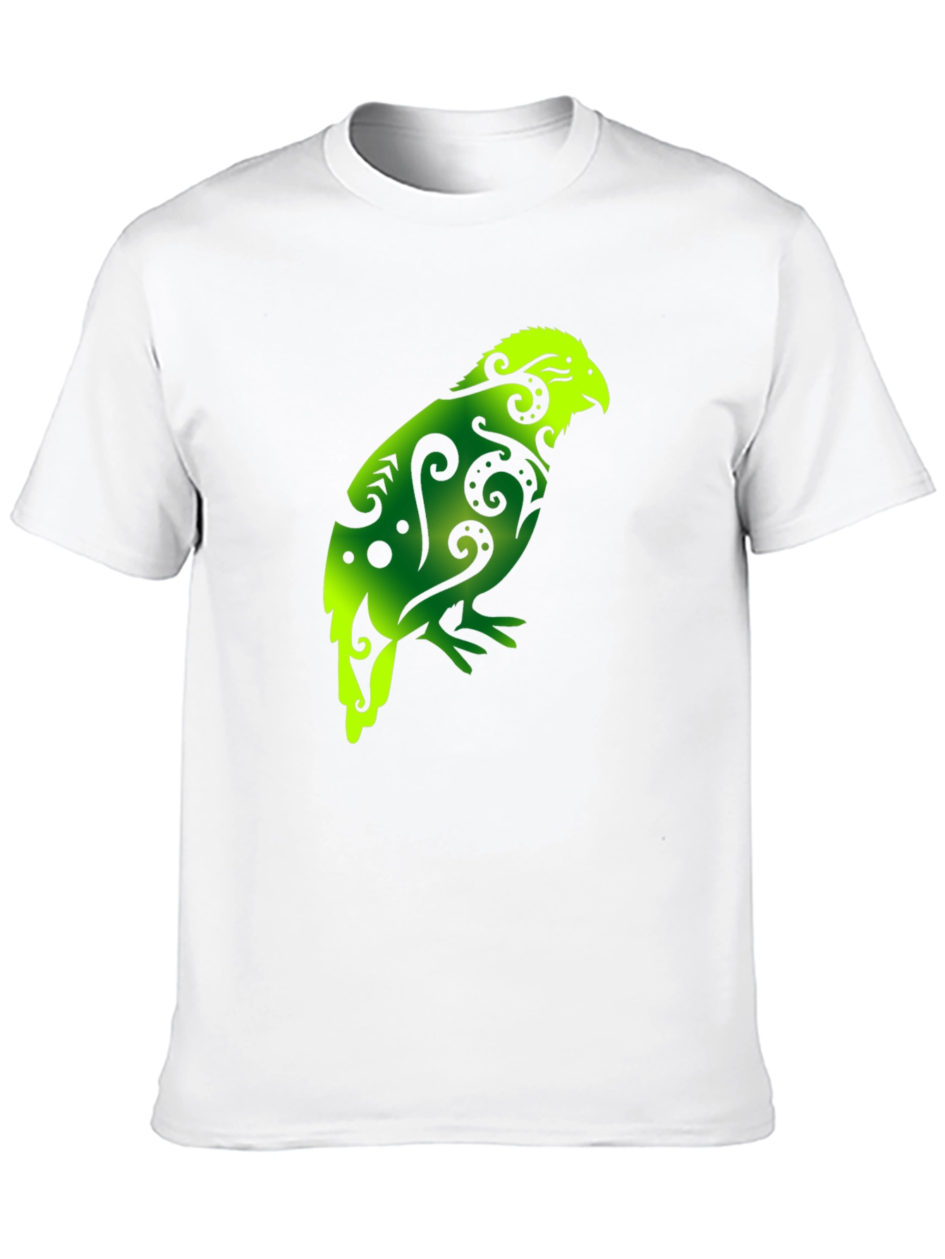 Maori Bird T-Shirt - Black