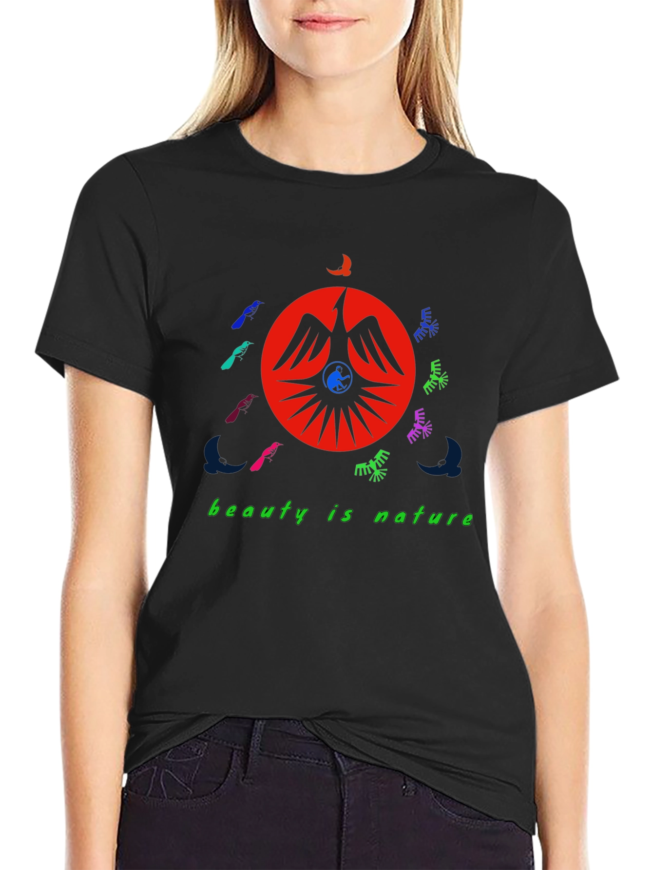 Nature Inspired Graphic Tee - Beauty Is Nature