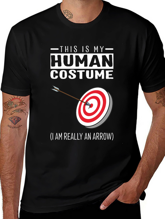 Human Costume Arrow T-Shirt
