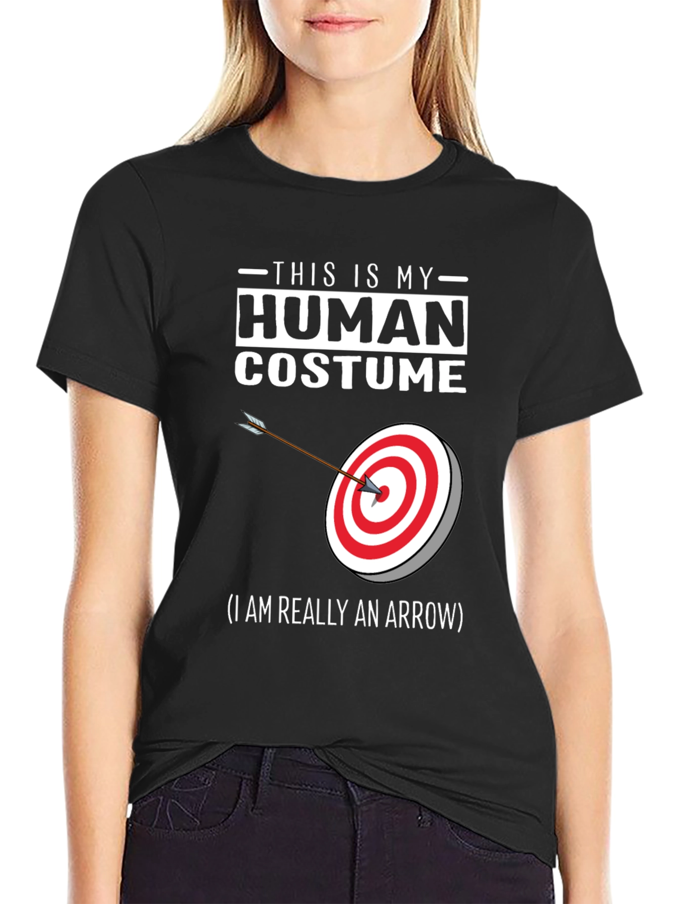 Human Costume Arrow T-Shirt