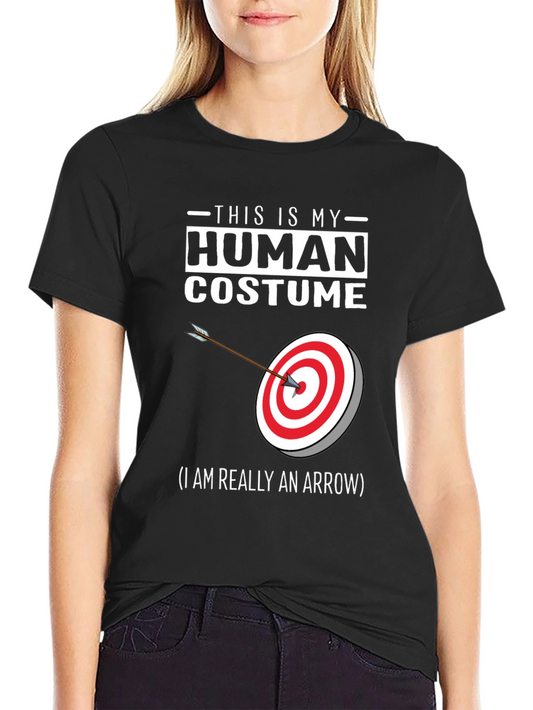 Human Costume Arrow T-Shirt