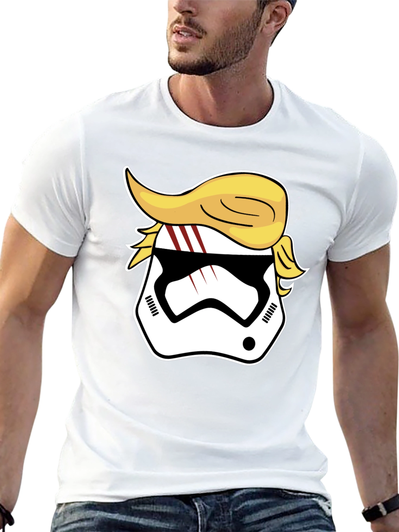 Stormtrooper Trump Hair T-Shirt