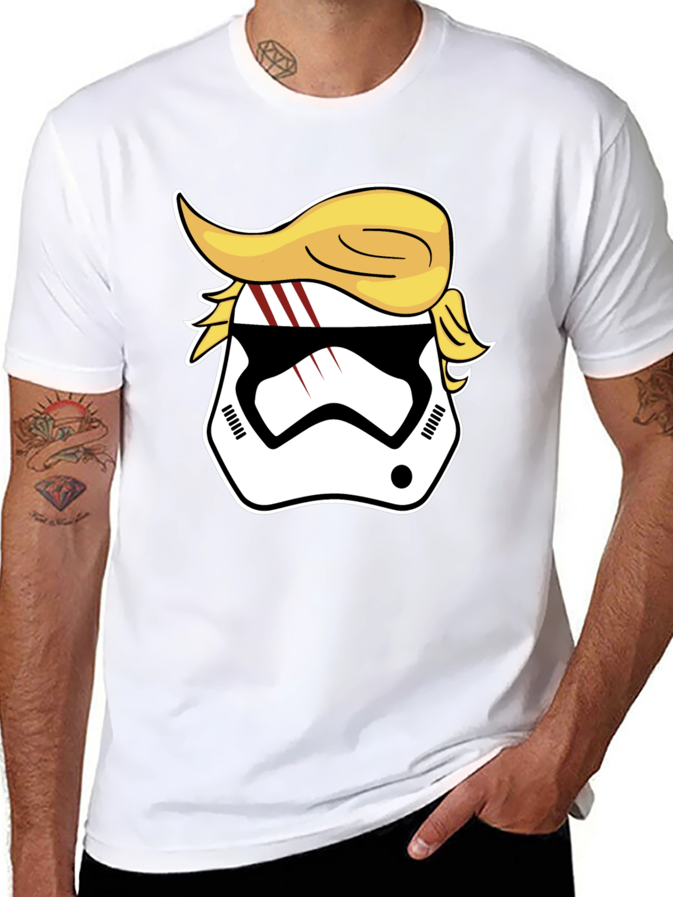 Stormtrooper Trump Hair T-Shirt