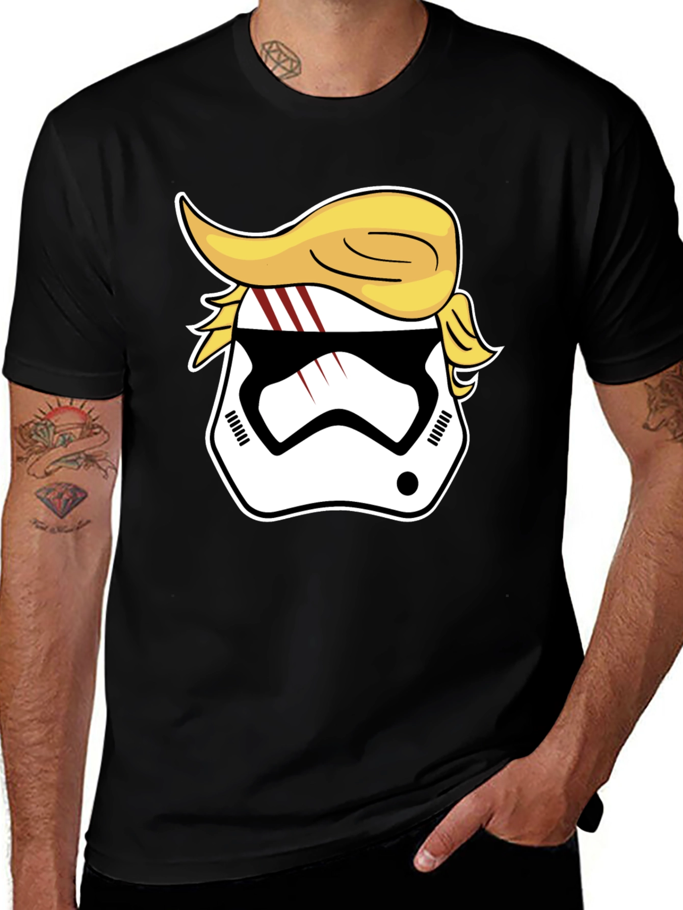 Stormtrooper Trump Hair T-Shirt
