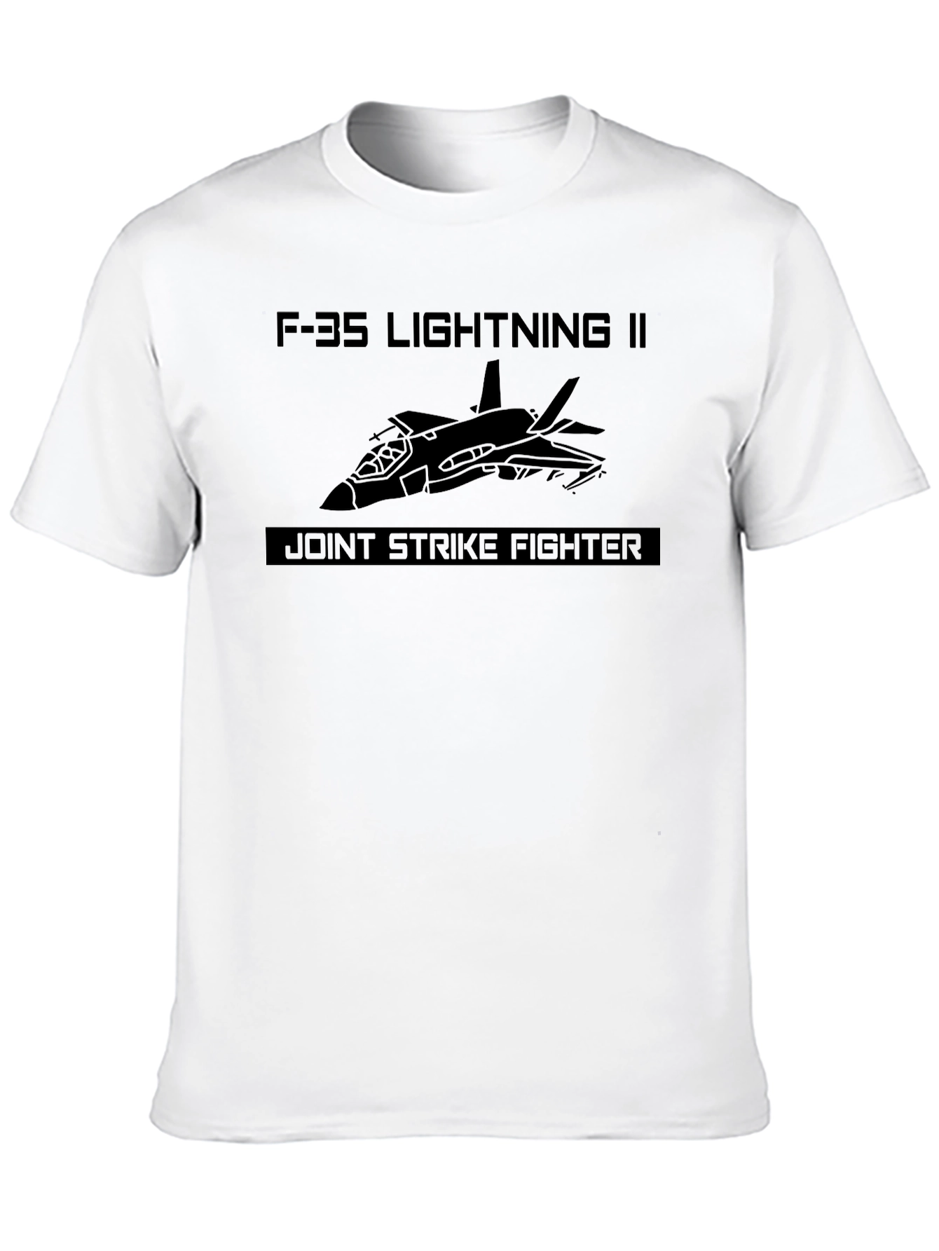 F-35 Lightning II Joint Strike Fighter Black T-Shirt