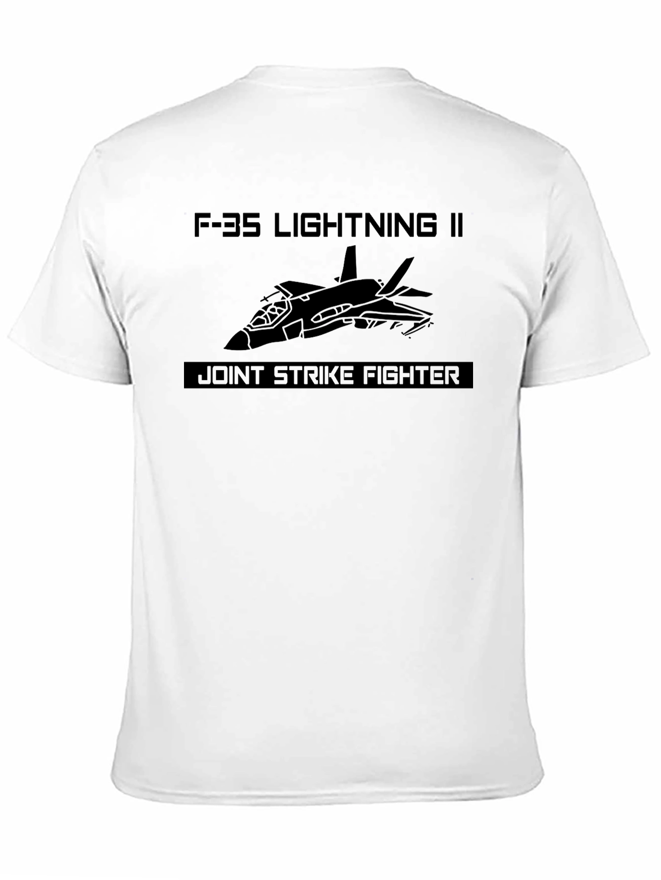 F-35 Lightning II Joint Strike Fighter Black T-Shirt